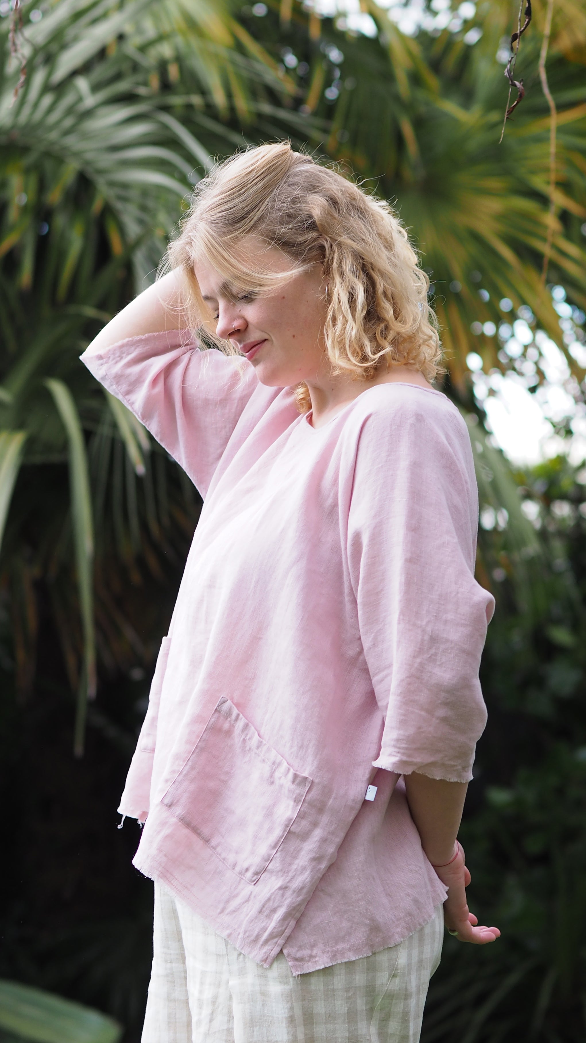 Silverdale Blouse Rogue Linen Designer Clothing