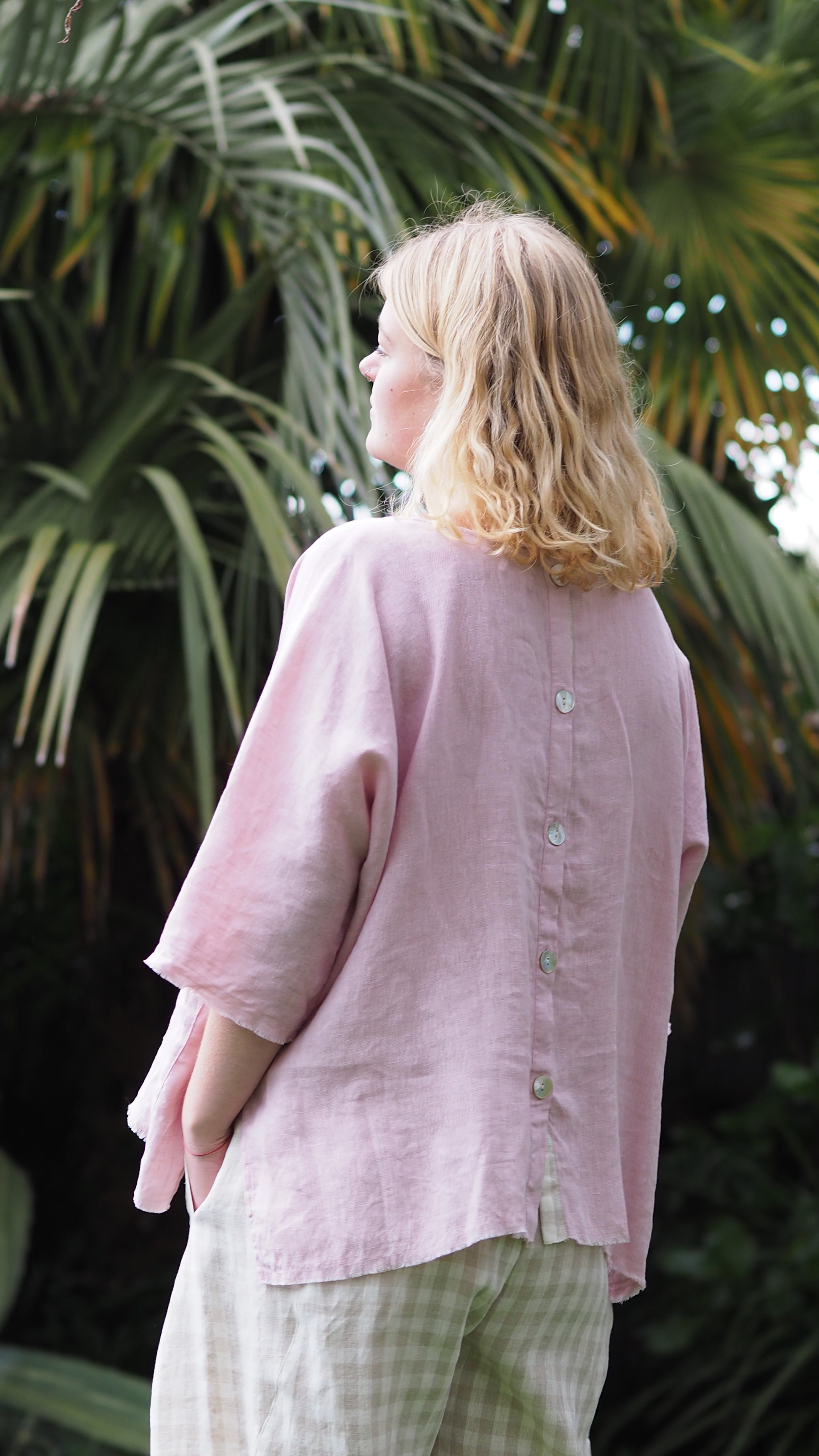 Silverdale Blouse Rogue Linen Designer Clothing