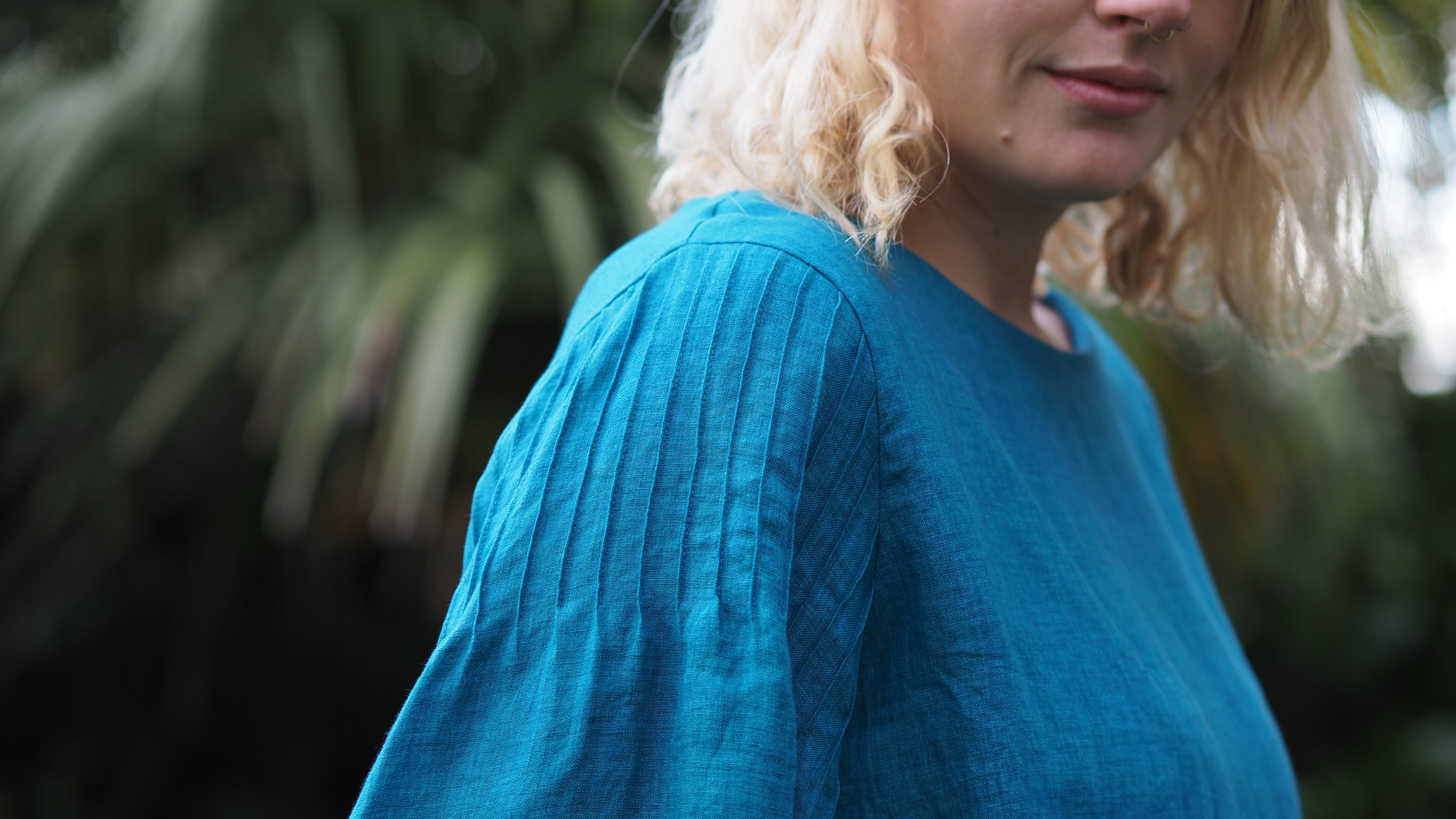 Moana Blouse Rogue Linen Designer Clothing