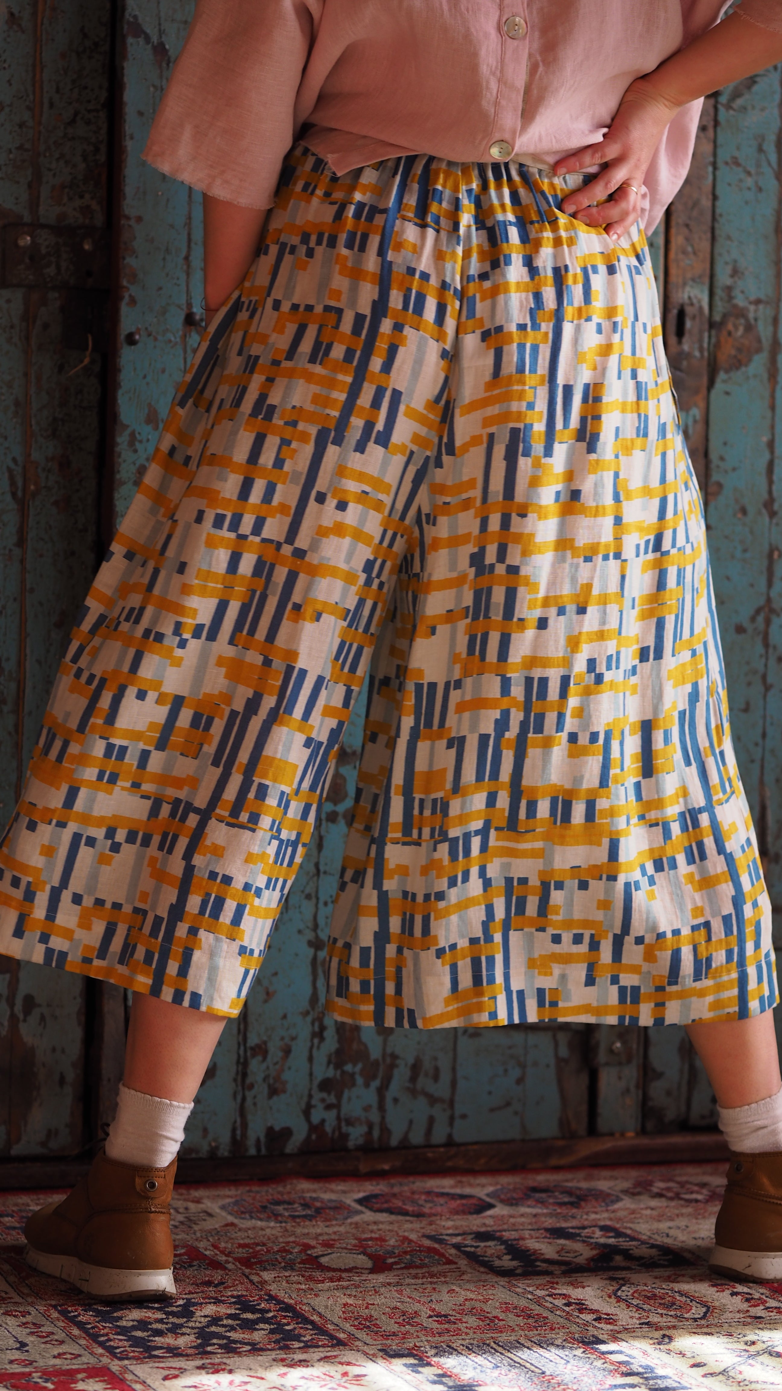 Flow Pants Rogue Linen Designer Clothing