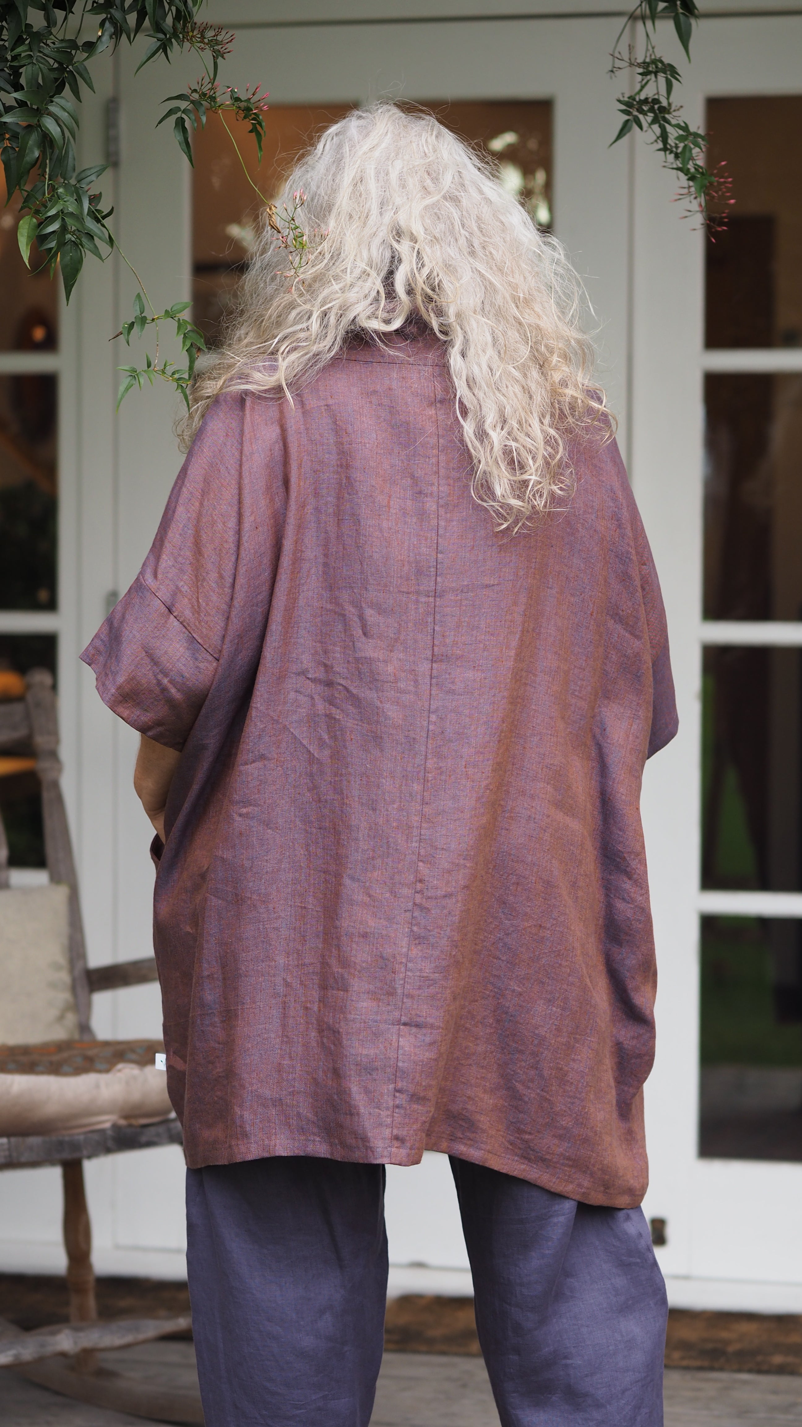 Waitoriki Tunic Rogue Linen Designer Clothing