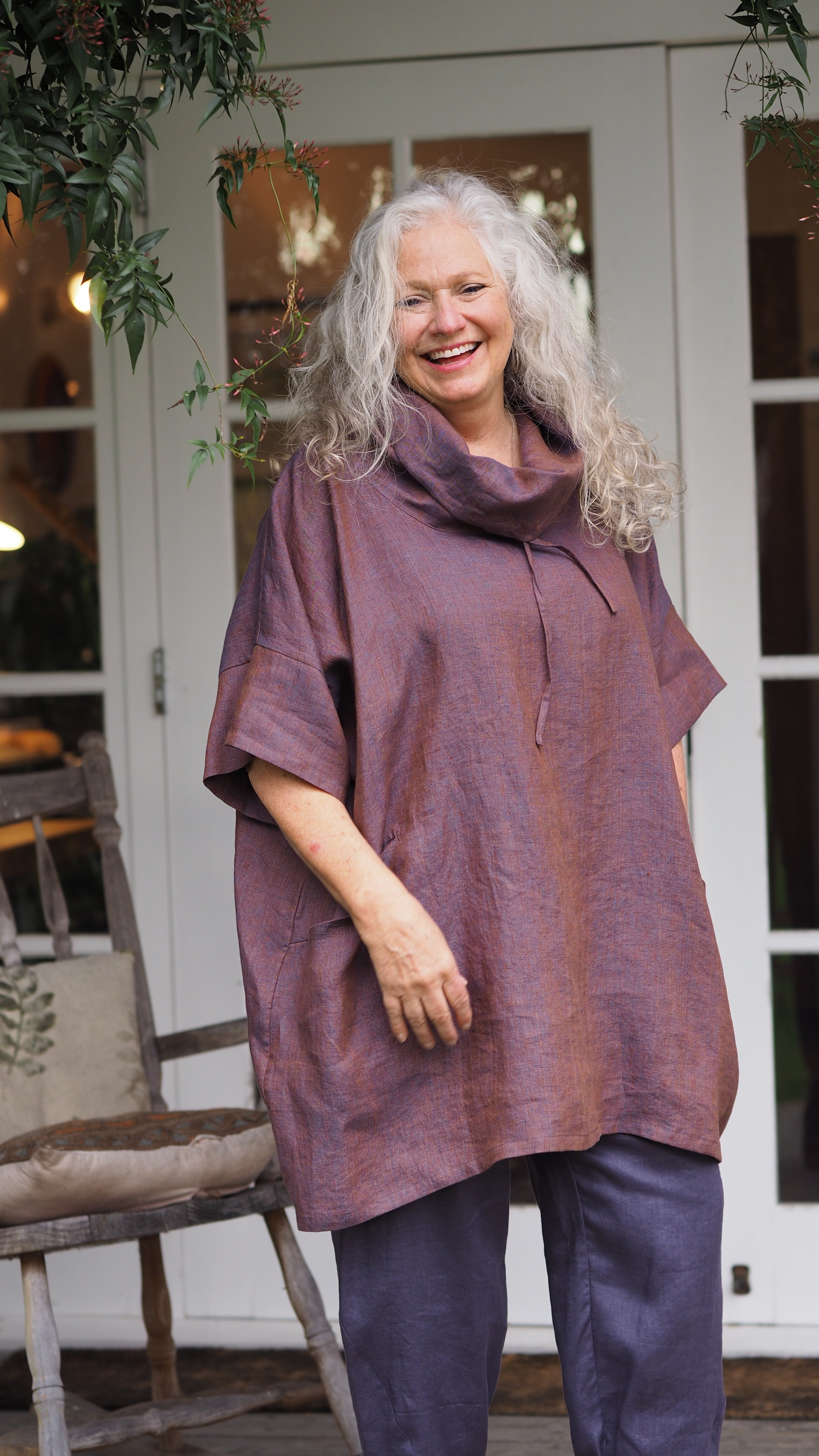 Waitoriki Tunic Rogue Linen Designer Clothing