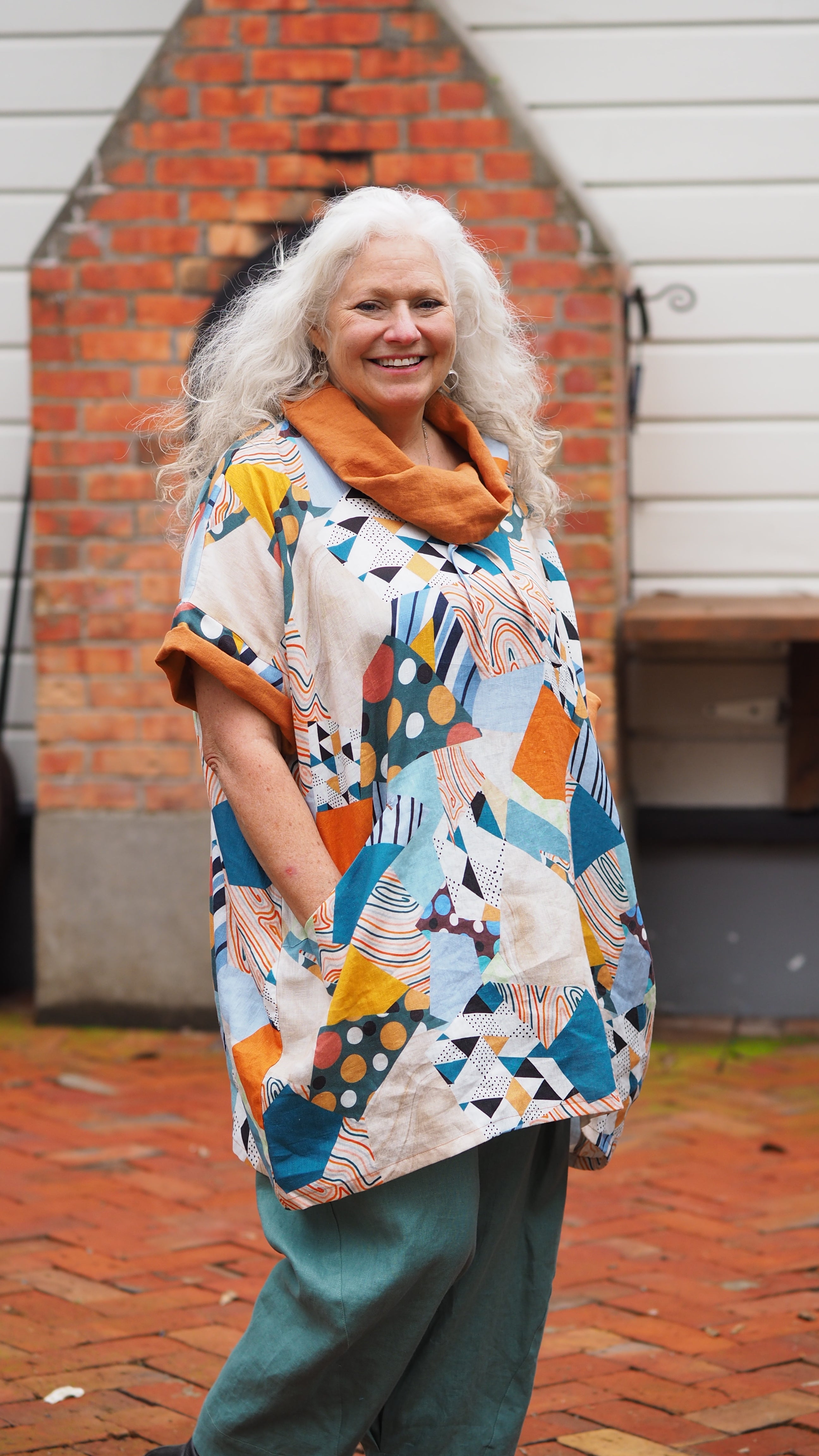 Waitoriki Tunic Rogue Linen Designer Clothing