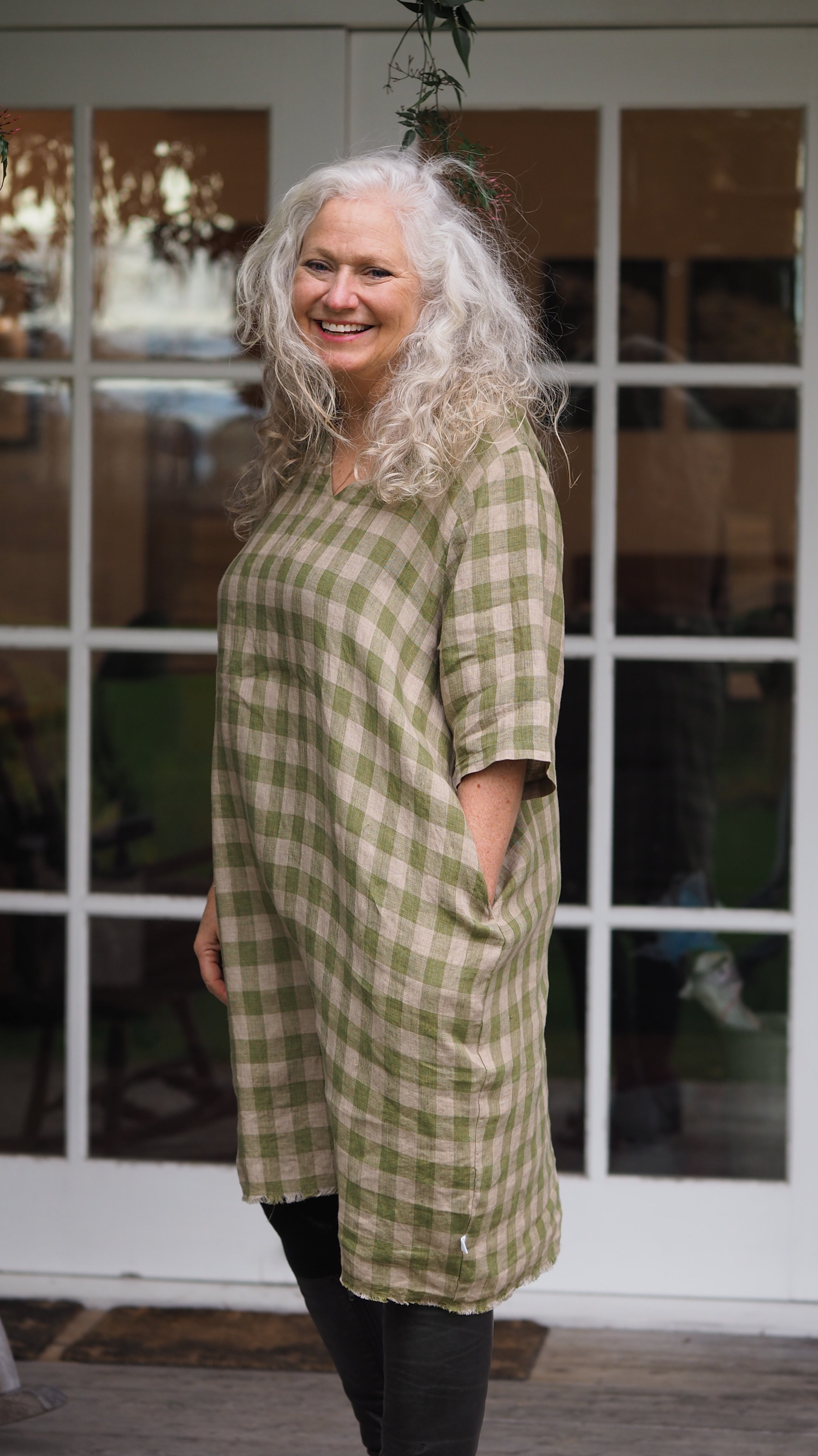 Eastbourne Dress Rogue Linen Designer Clothing