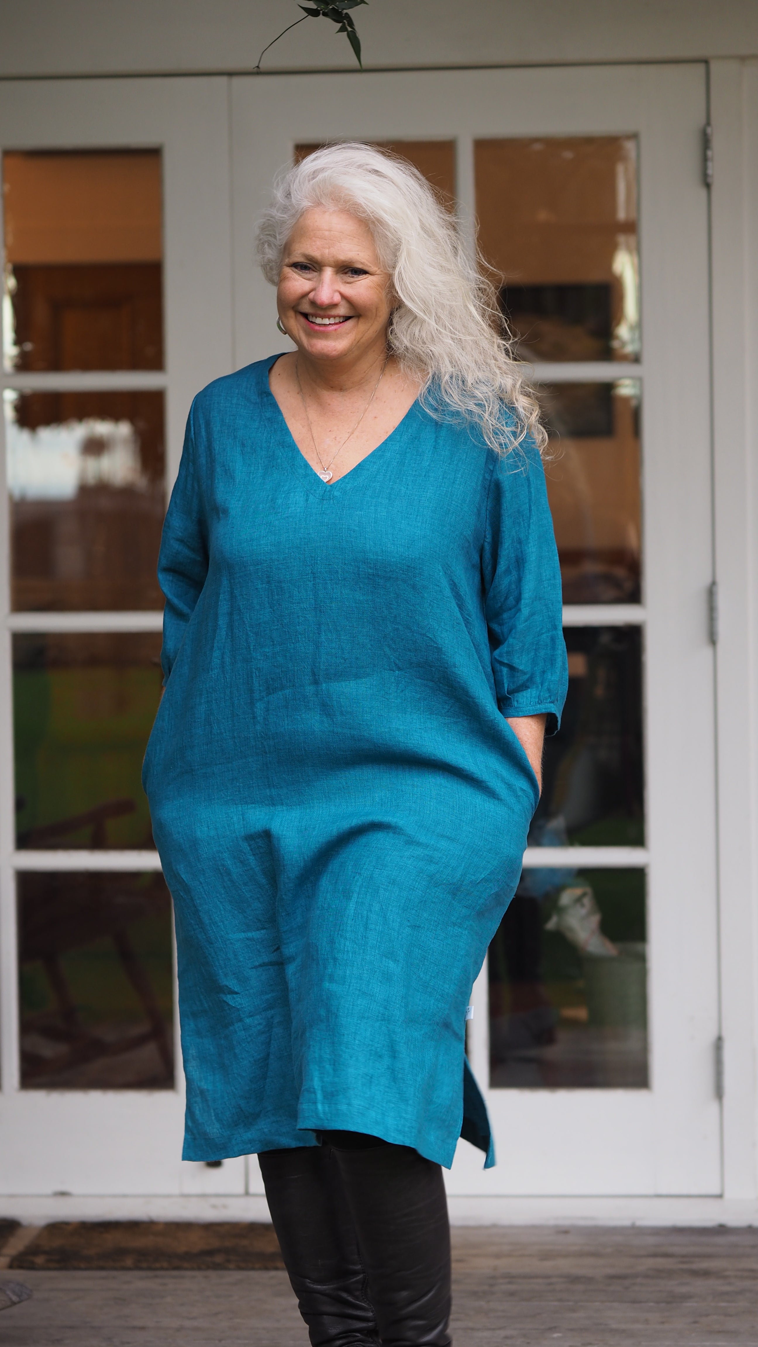 Parakai Dress Rogue Linen Designer Clothing