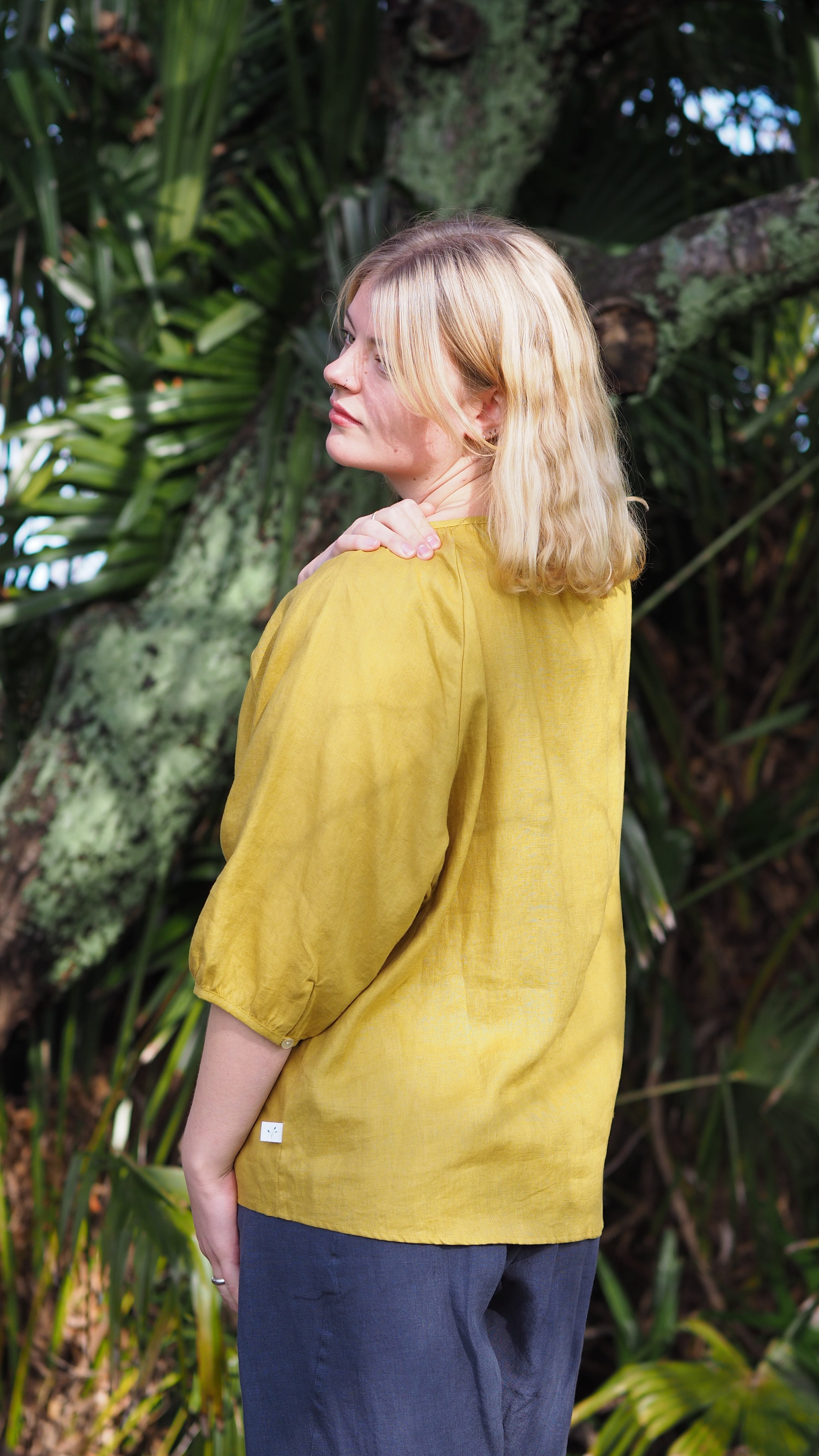 Florida Blouse Rogue Linen Designer Clothing