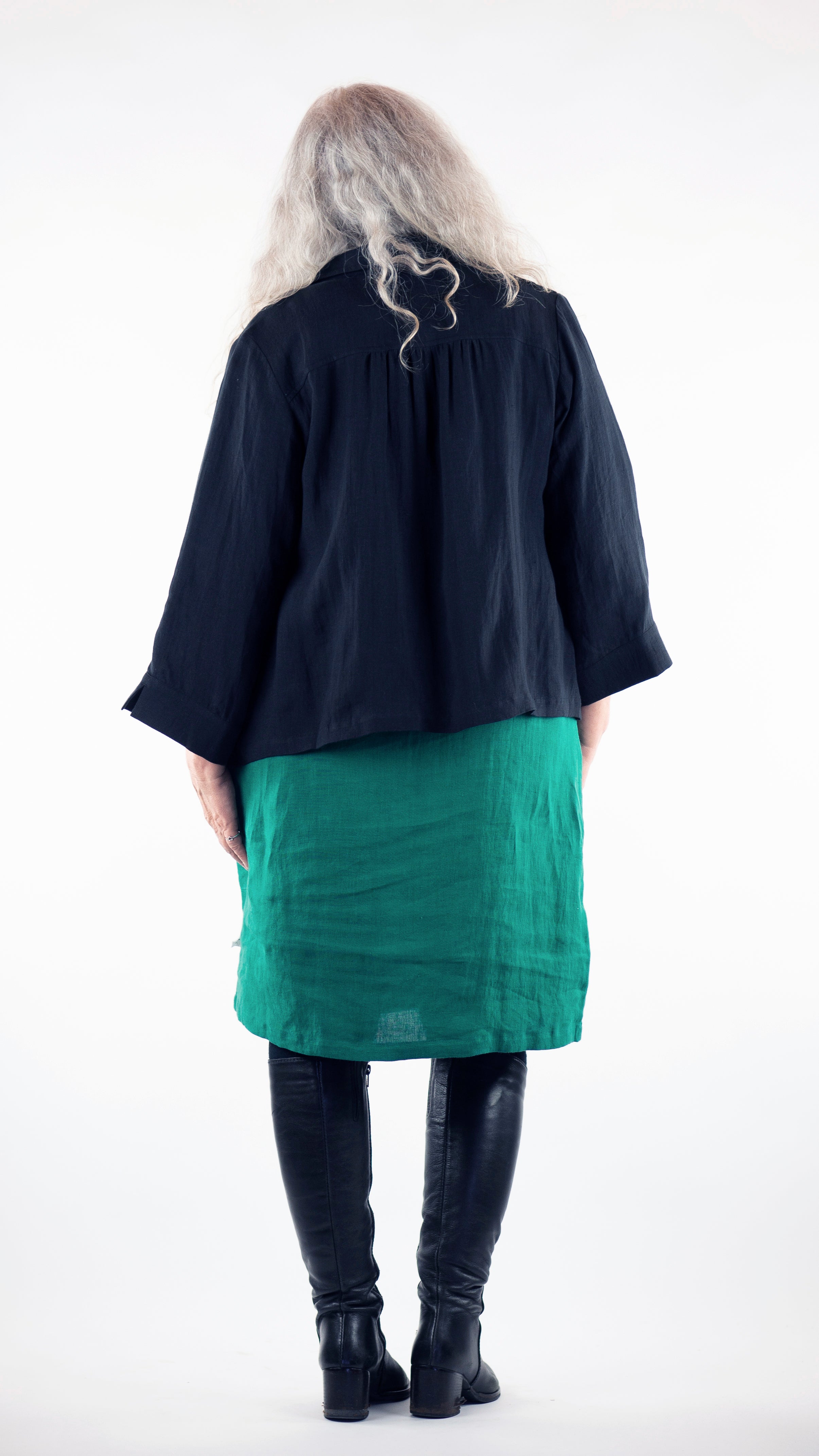 Mondovi Jacket Rogue Linen Designer Clothing