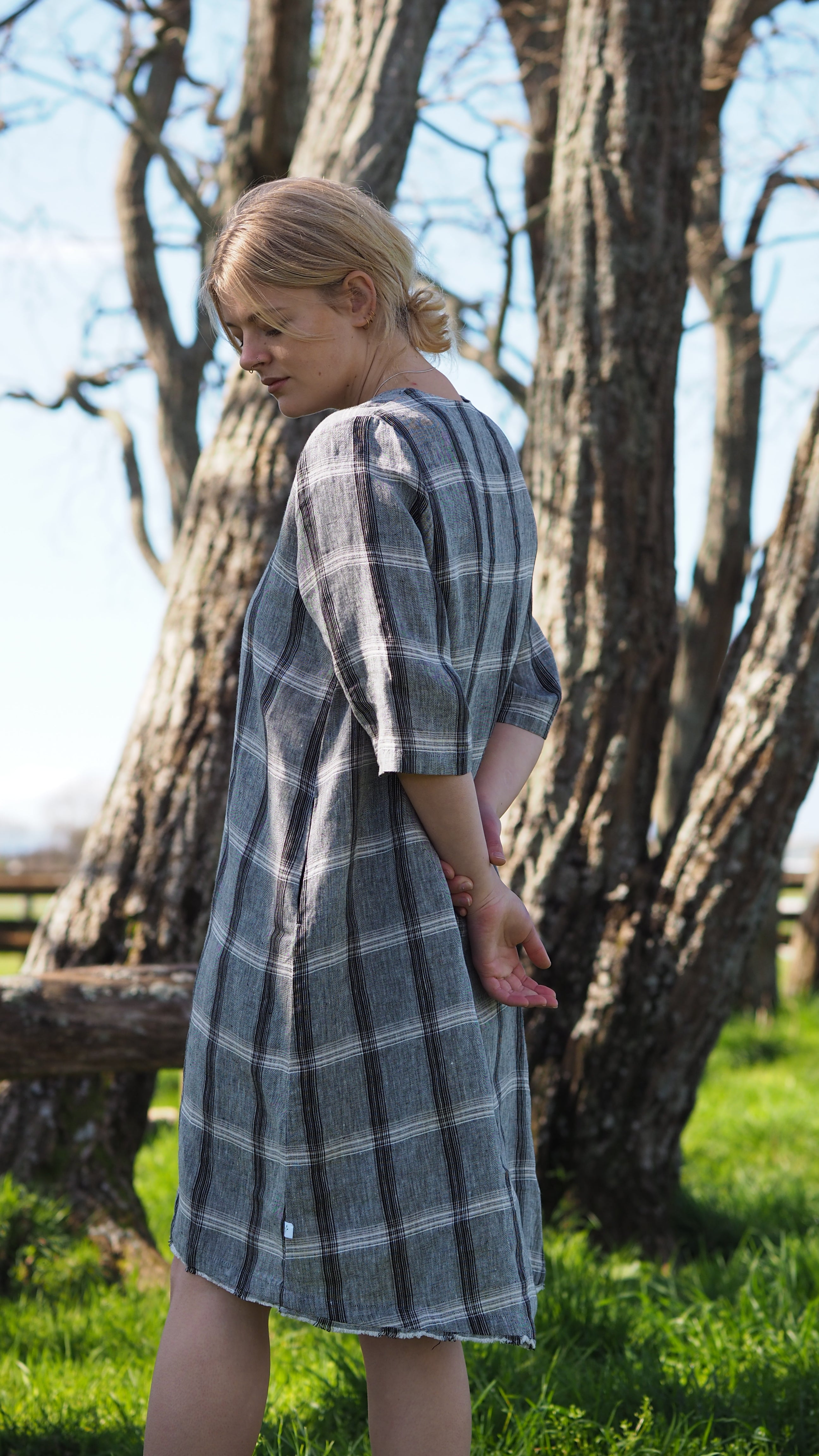 Tavira Dress Rogue Linen Designer Clothing