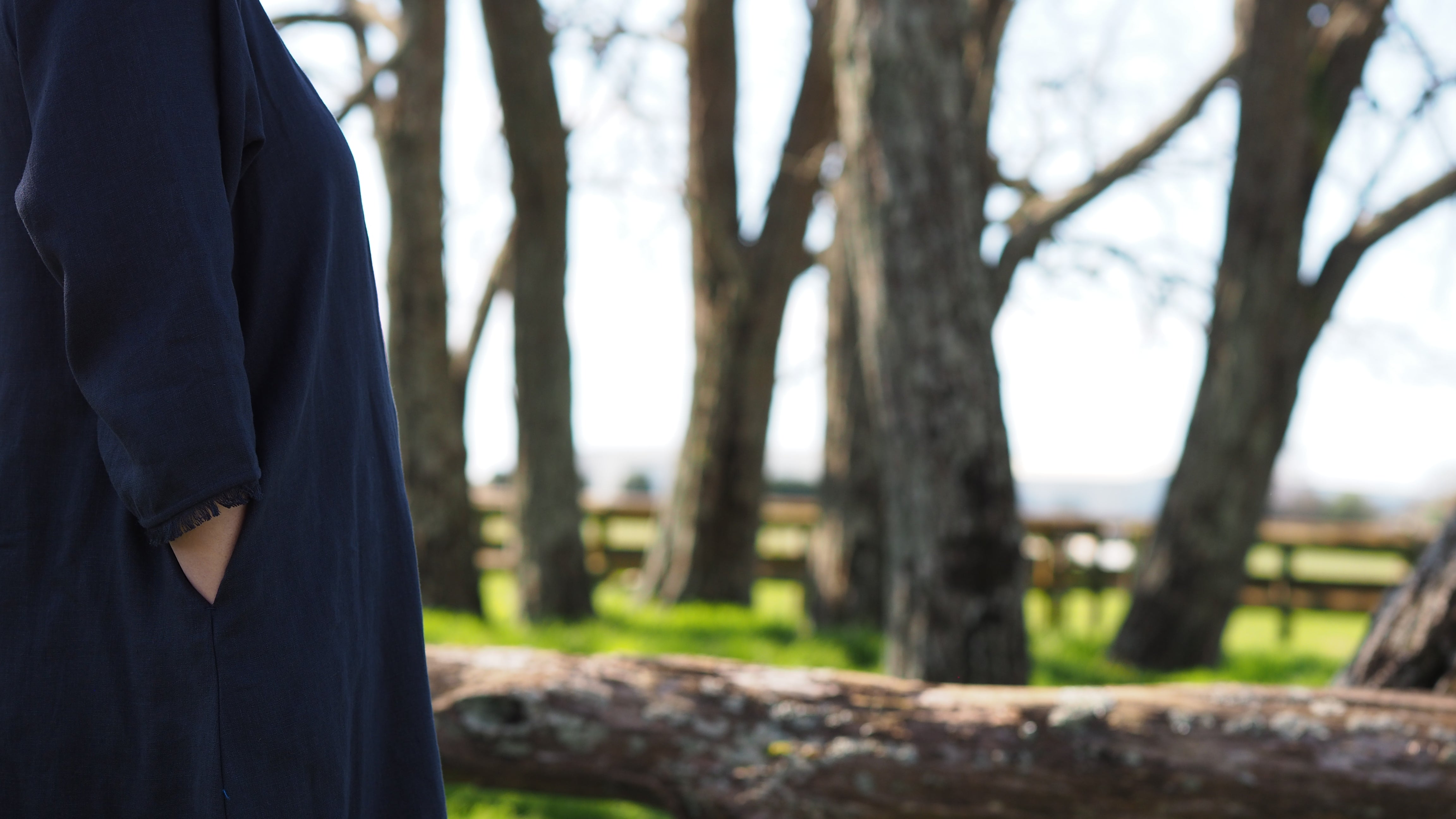 Riwaka Dress Rogue Linen Designer Clothing