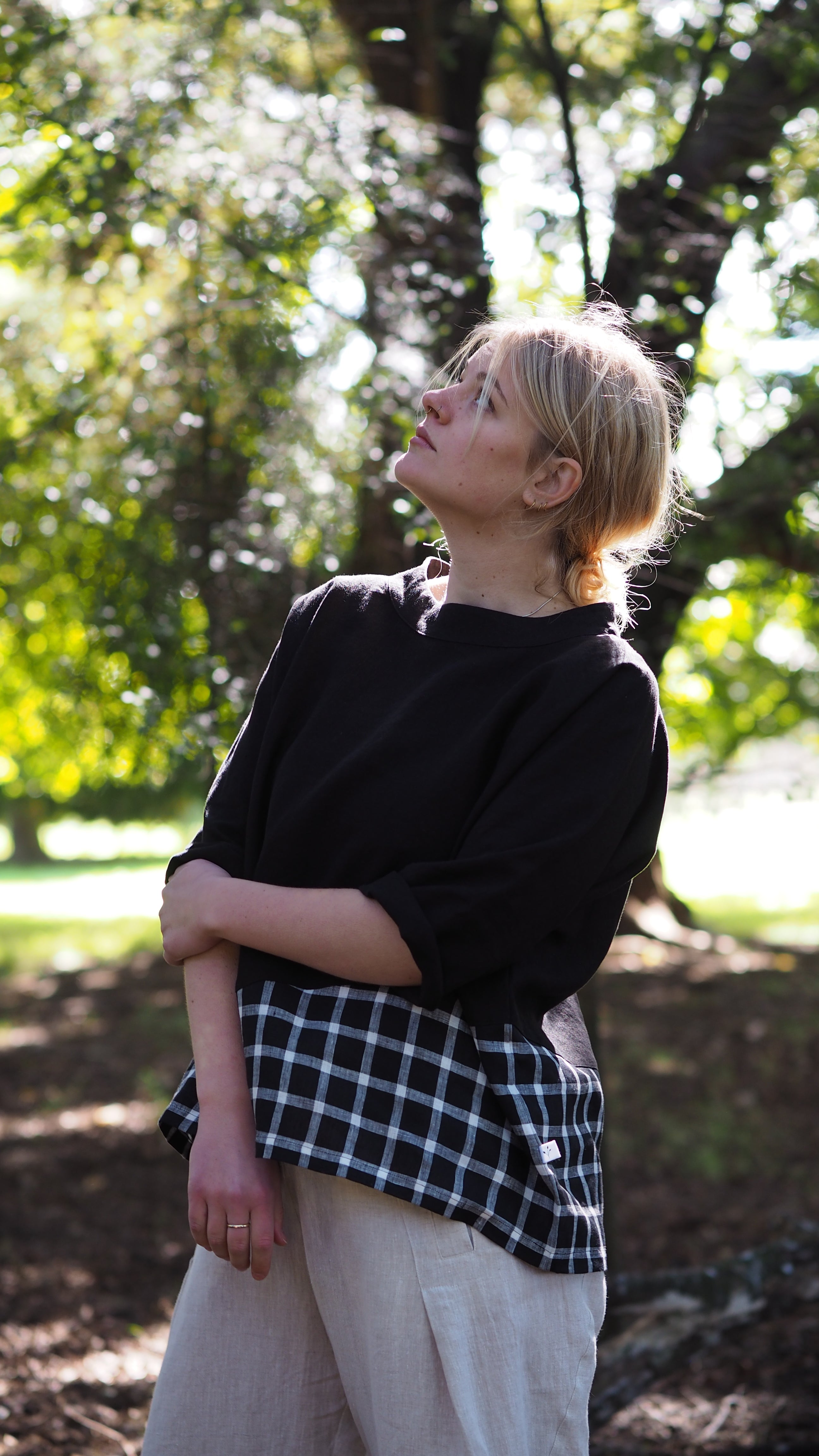 Onekaka Blouse Rogue Linen Designer Clothing