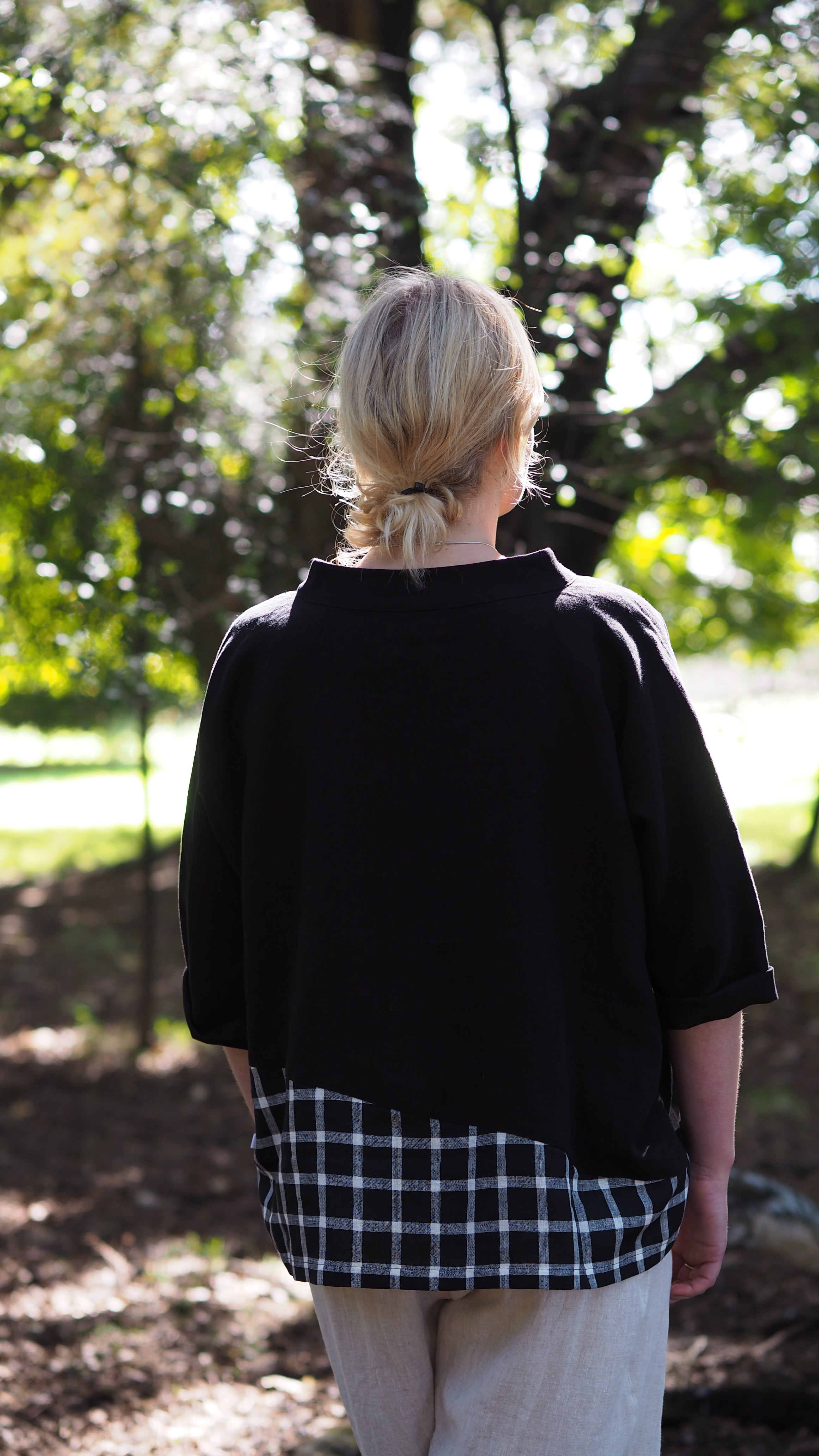 Onekaka Blouse Rogue Linen Designer Clothing