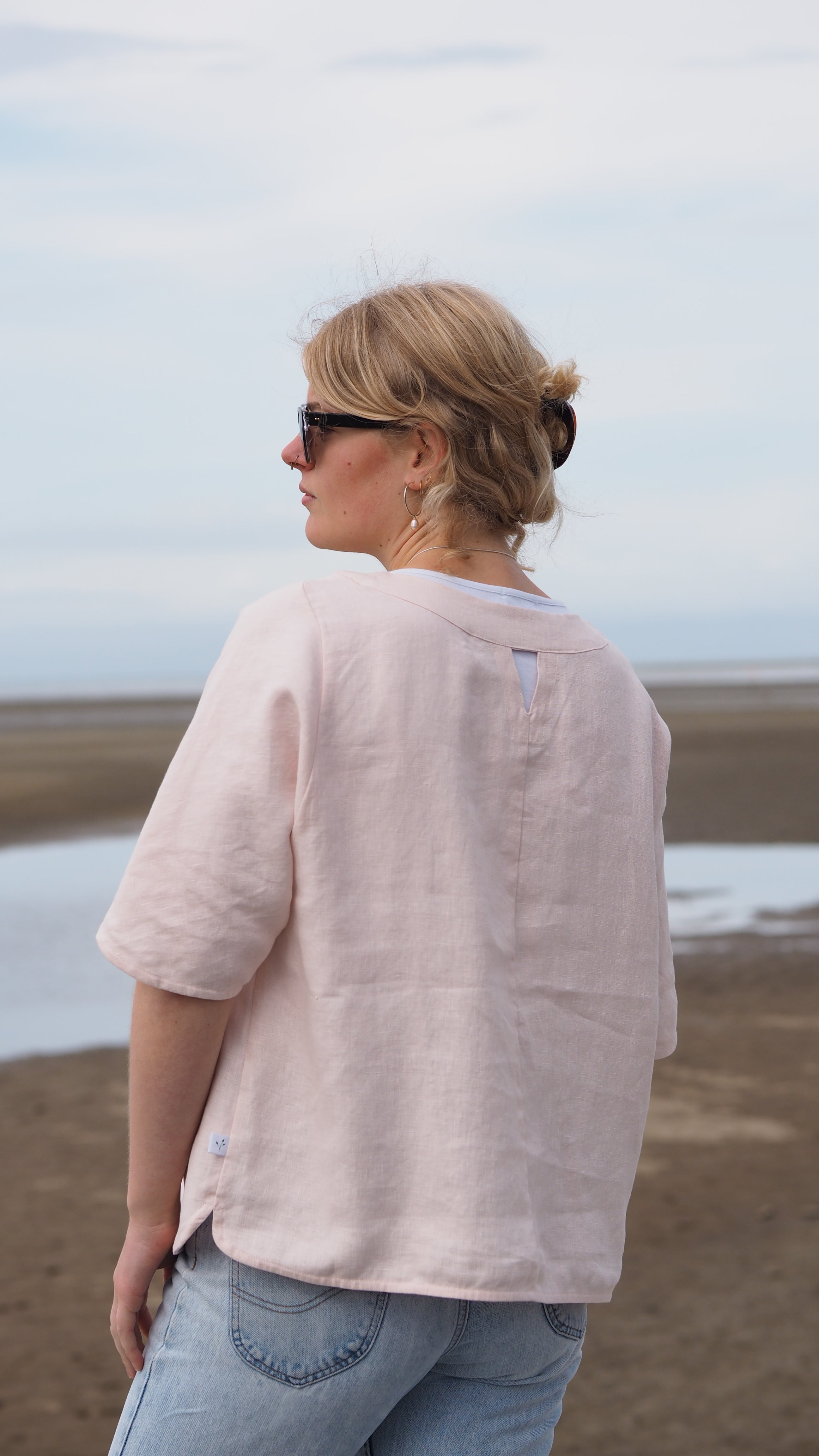 Emelia Blouse Rogue Linen Designer Clothing