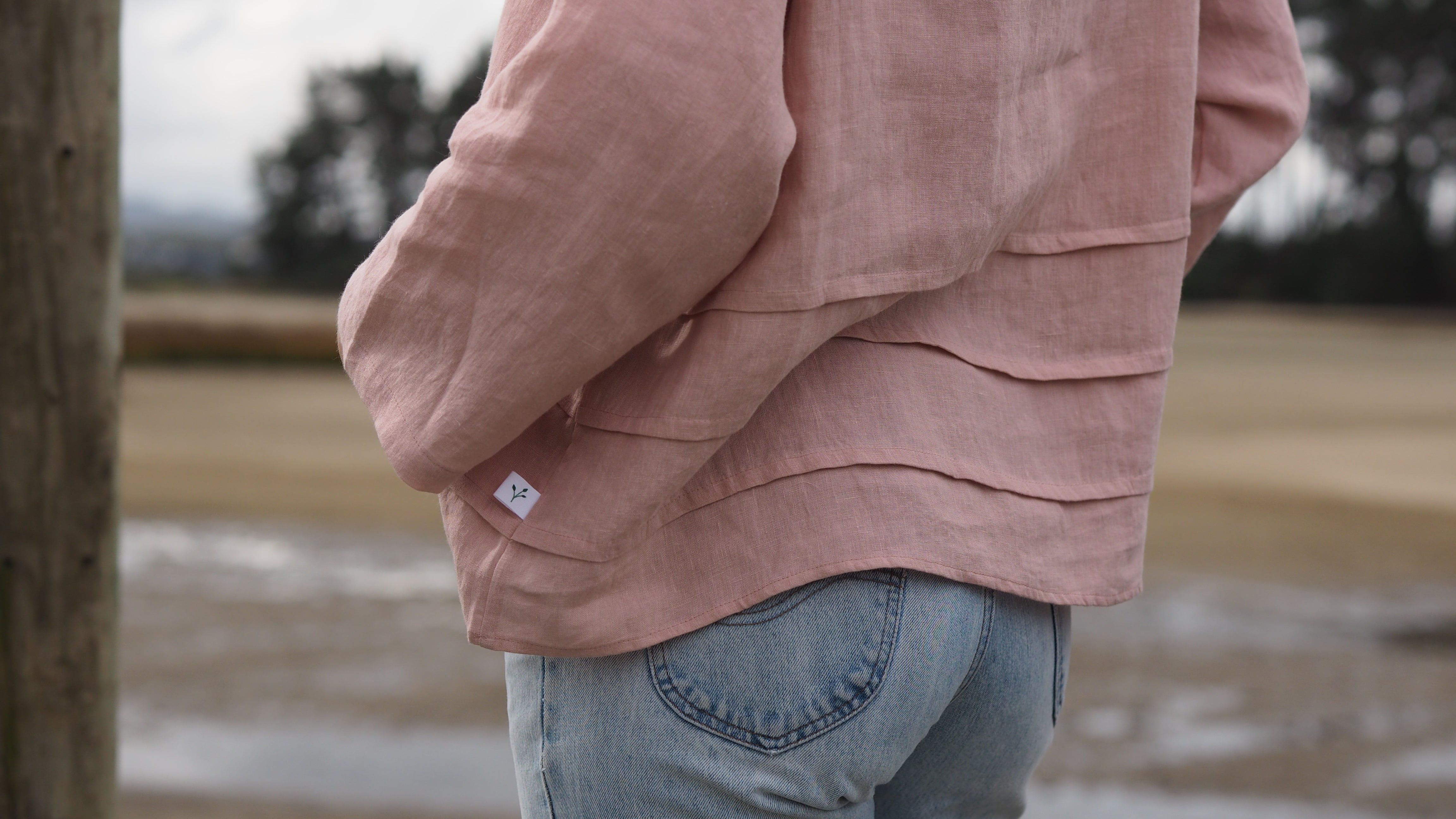 Edendale Blouse Rogue Linen Designer Clothing