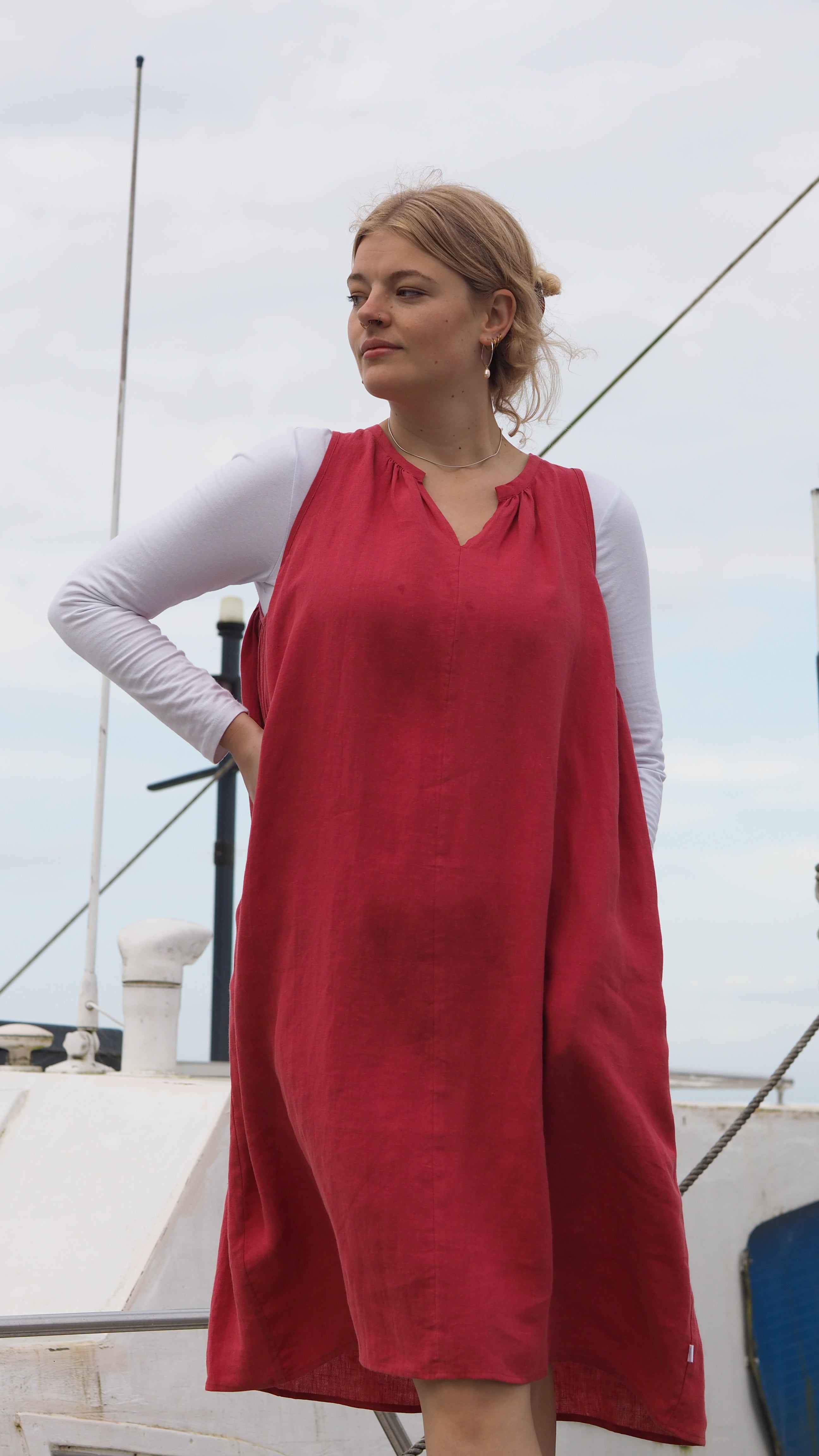 Miami Dress Rogue Linen Designer Clothing
