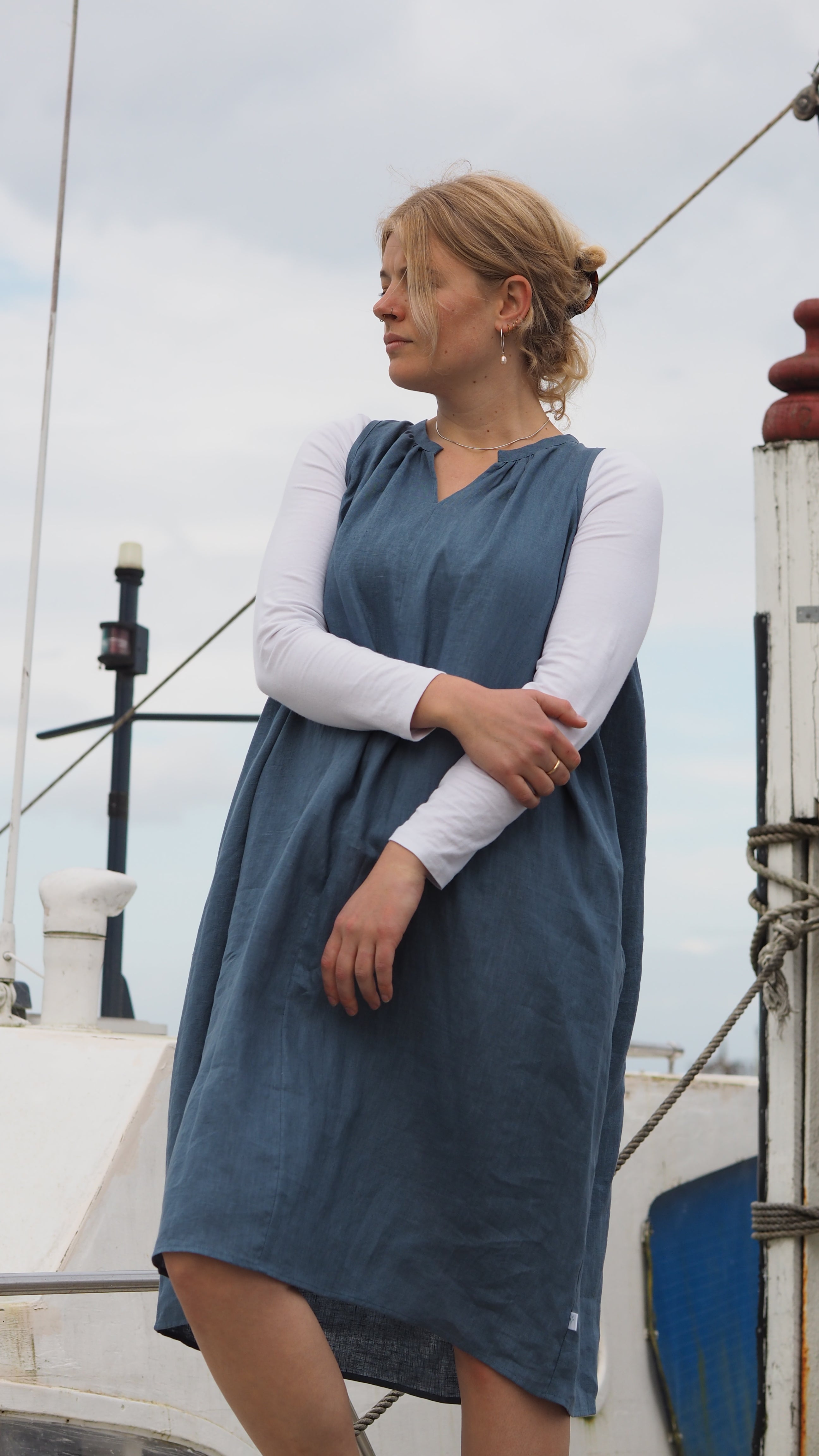 Miami Dress Rogue Linen Designer Clothing