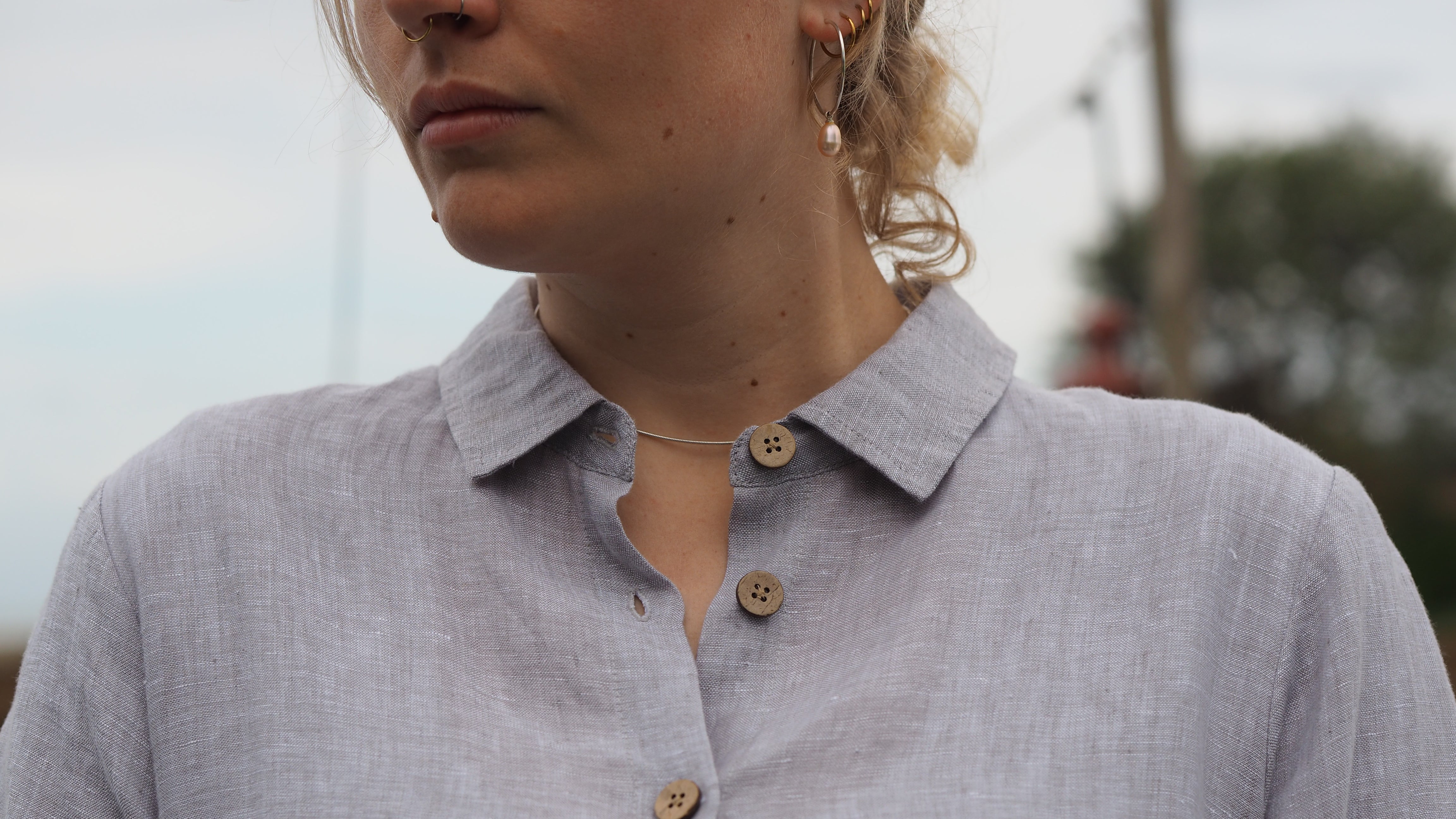 Taupo Shirt Dress Rogue Linen Designer Clothing