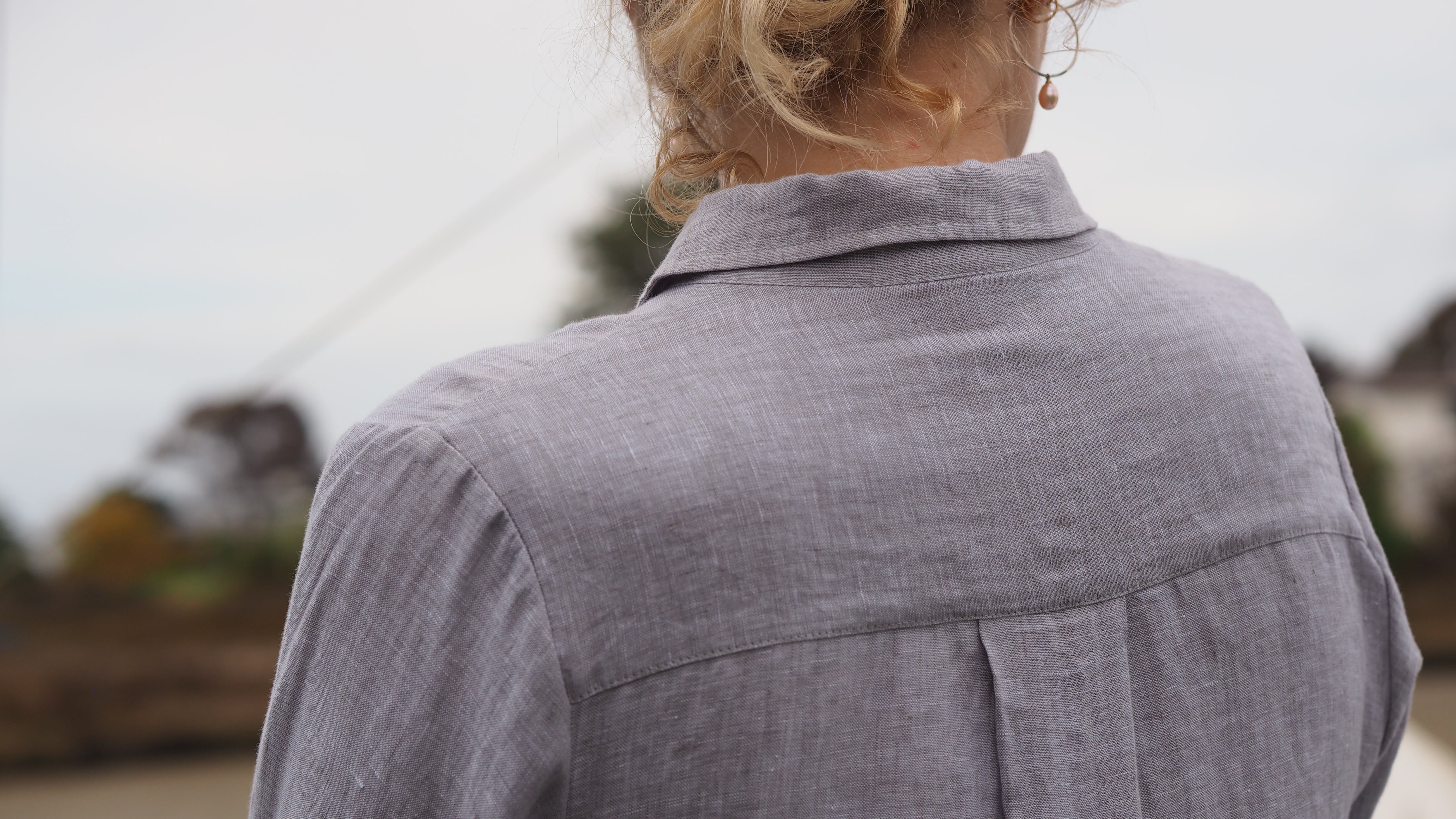 Taupo Shirt Dress Rogue Linen Designer Clothing