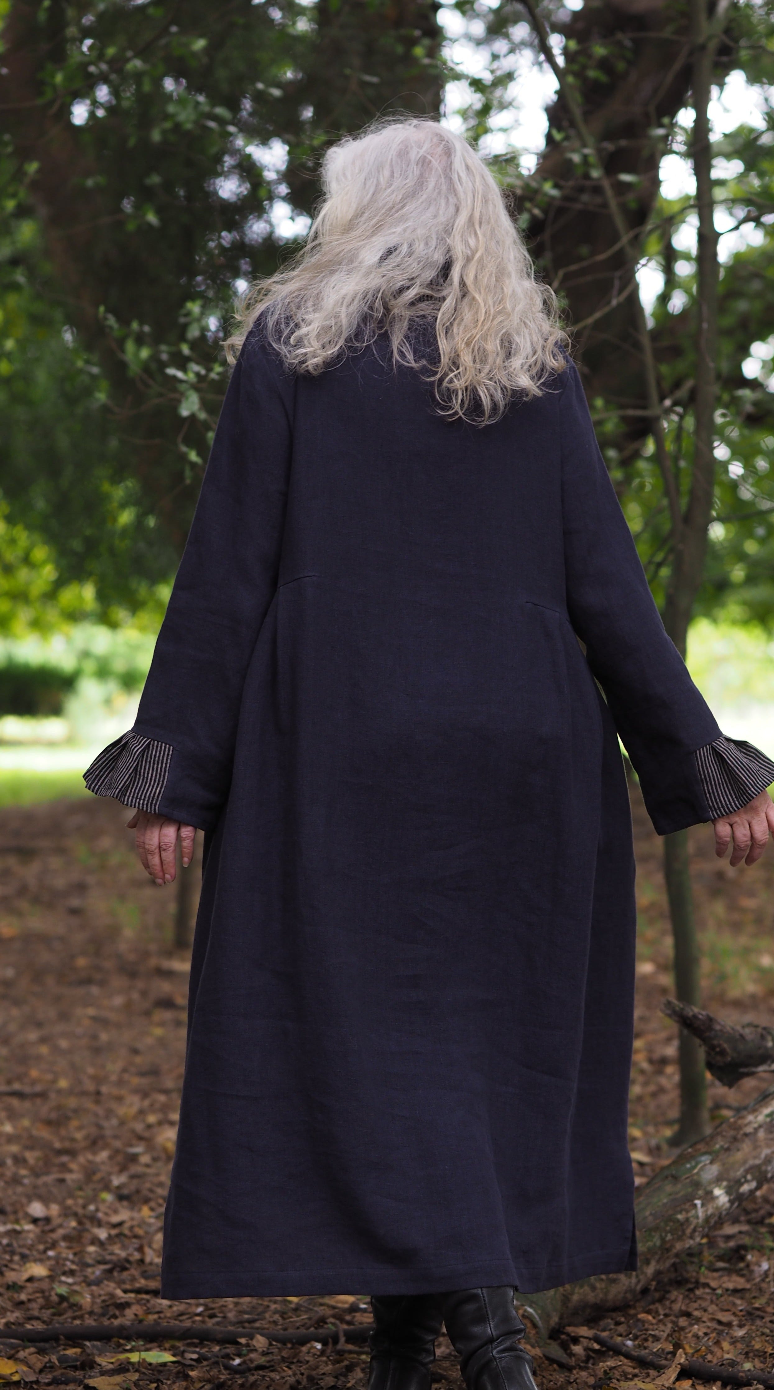 Temuka Dress/Coat Rogue Linen Designer Clothing