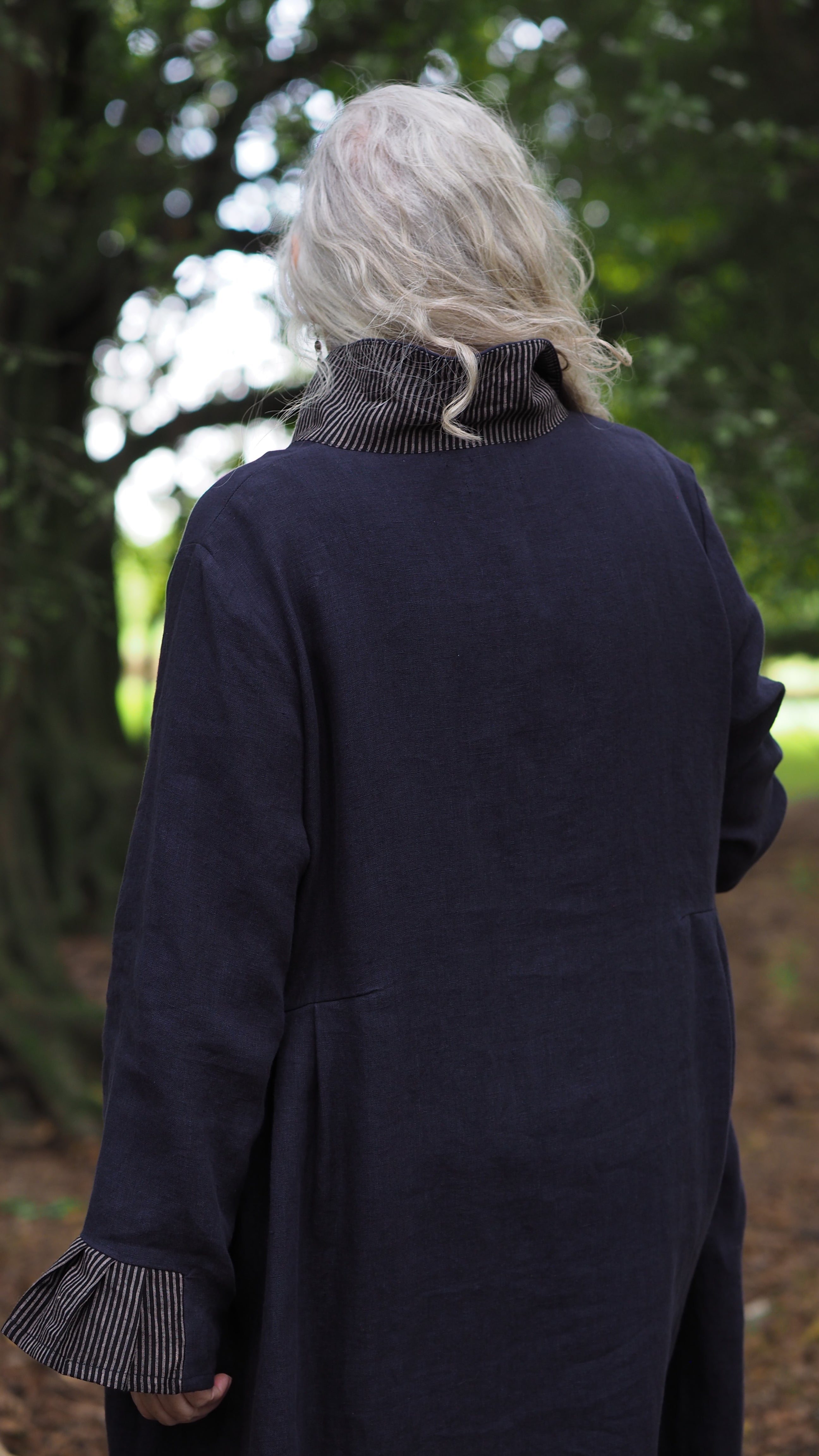 Temuka Dress/Coat Rogue Linen Designer Clothing