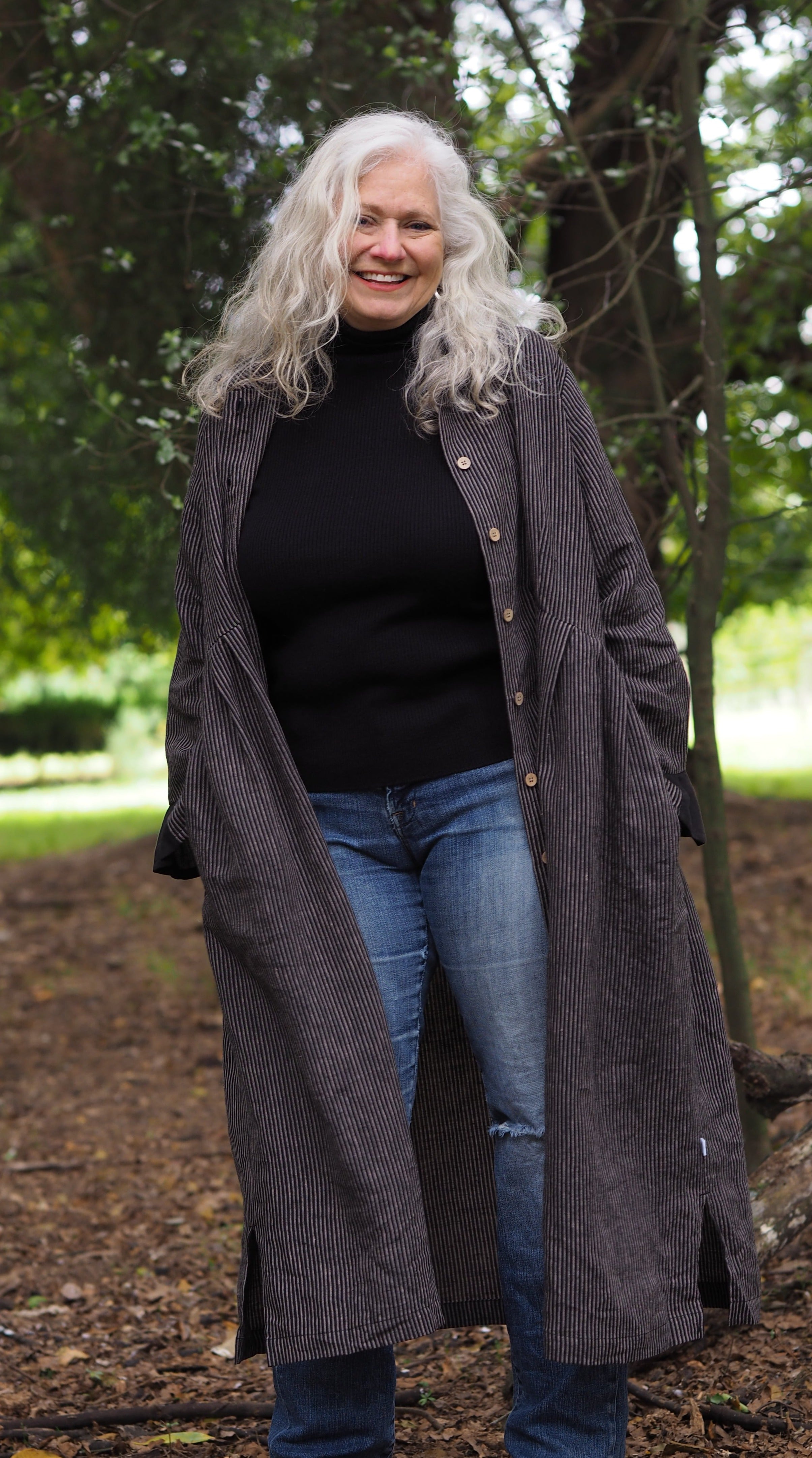 Temuka Dress/Coat Rogue Linen Designer Clothing