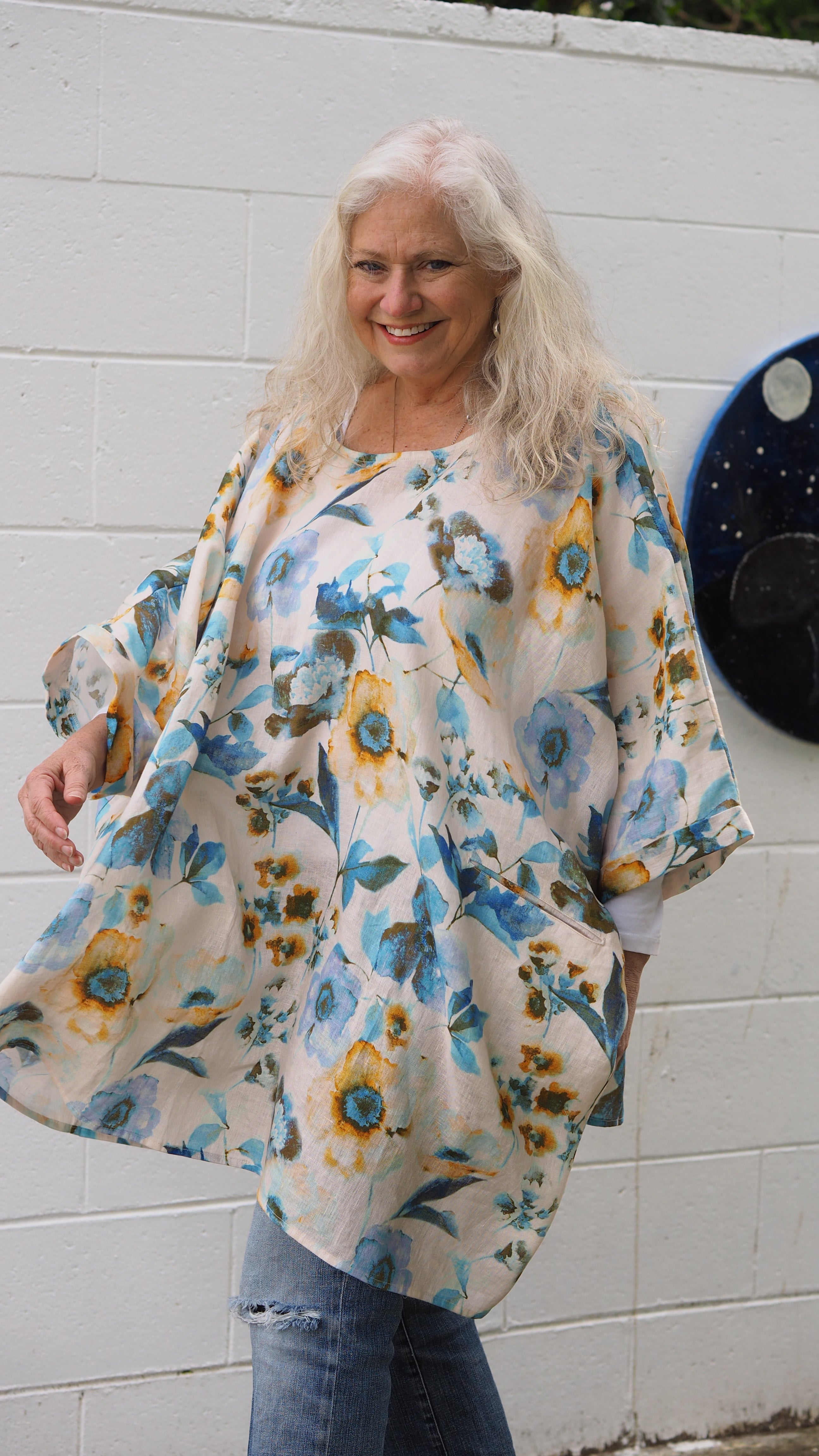 Amalfi Tunic Rogue Linen Designer Clothing