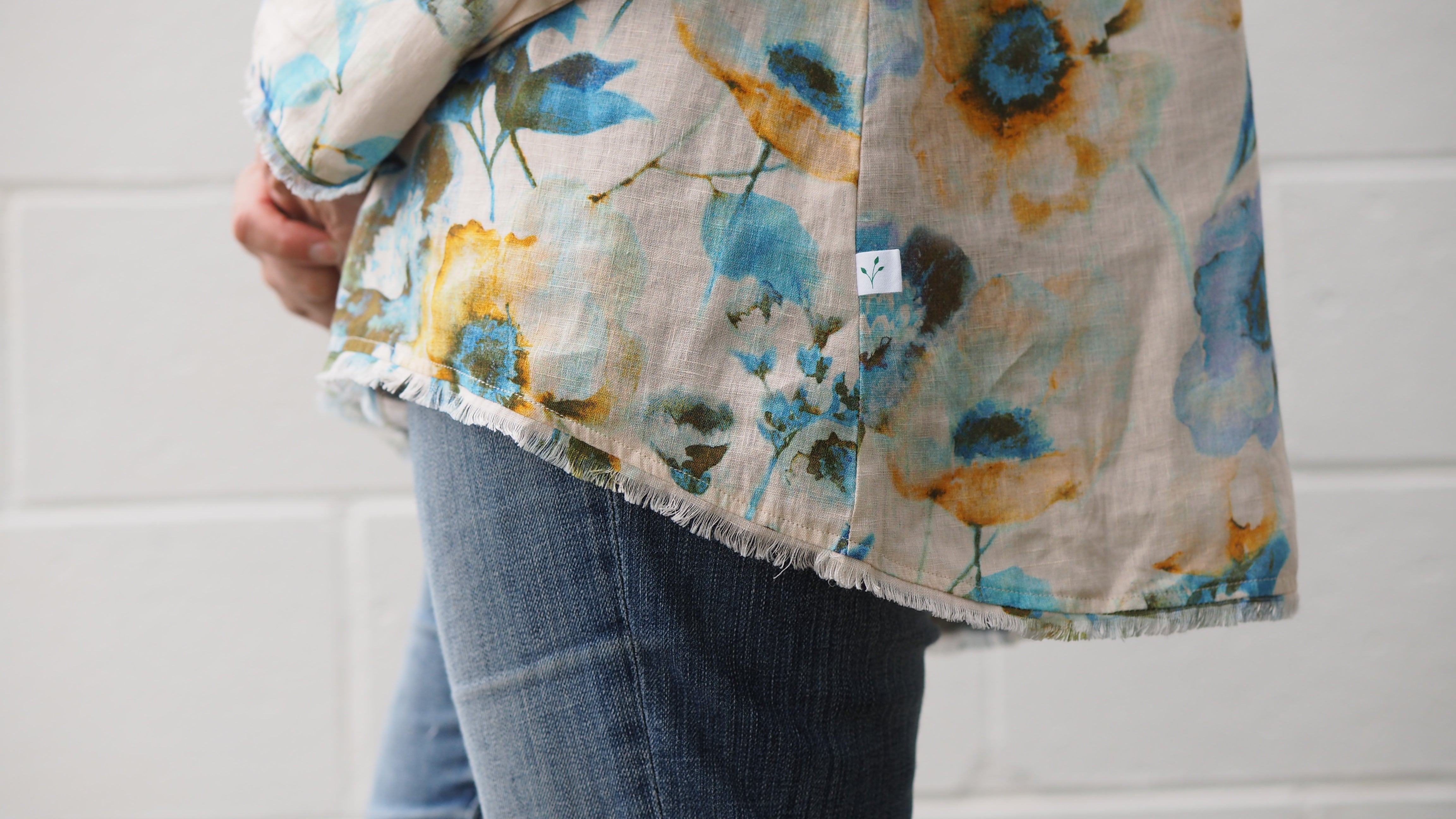 Haast Blouse Rogue Linen Designer Clothing