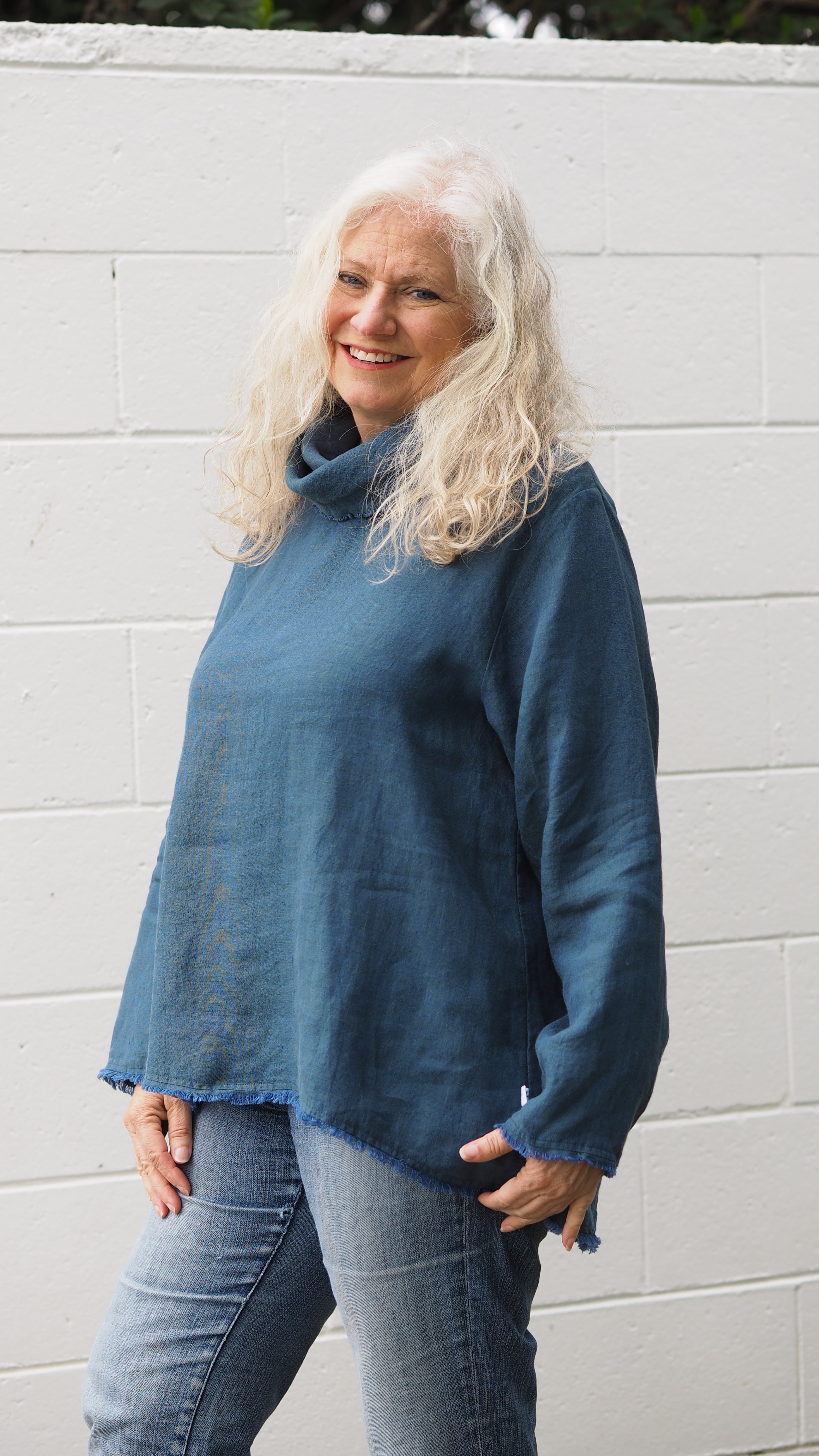 Haast Blouse Rogue Linen Designer Clothing