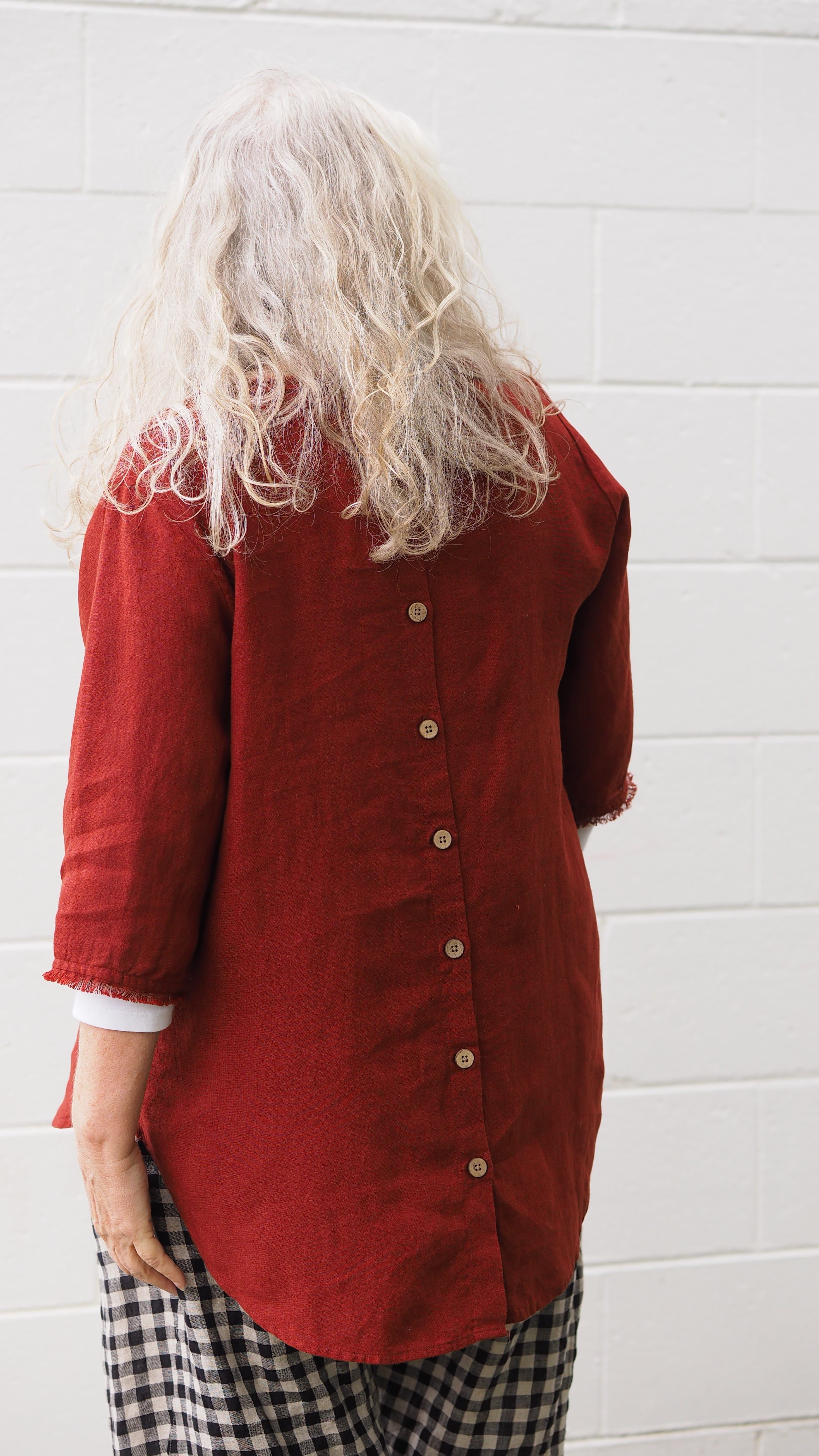 Sintra Blouse Rogue Linen Designer Clothing