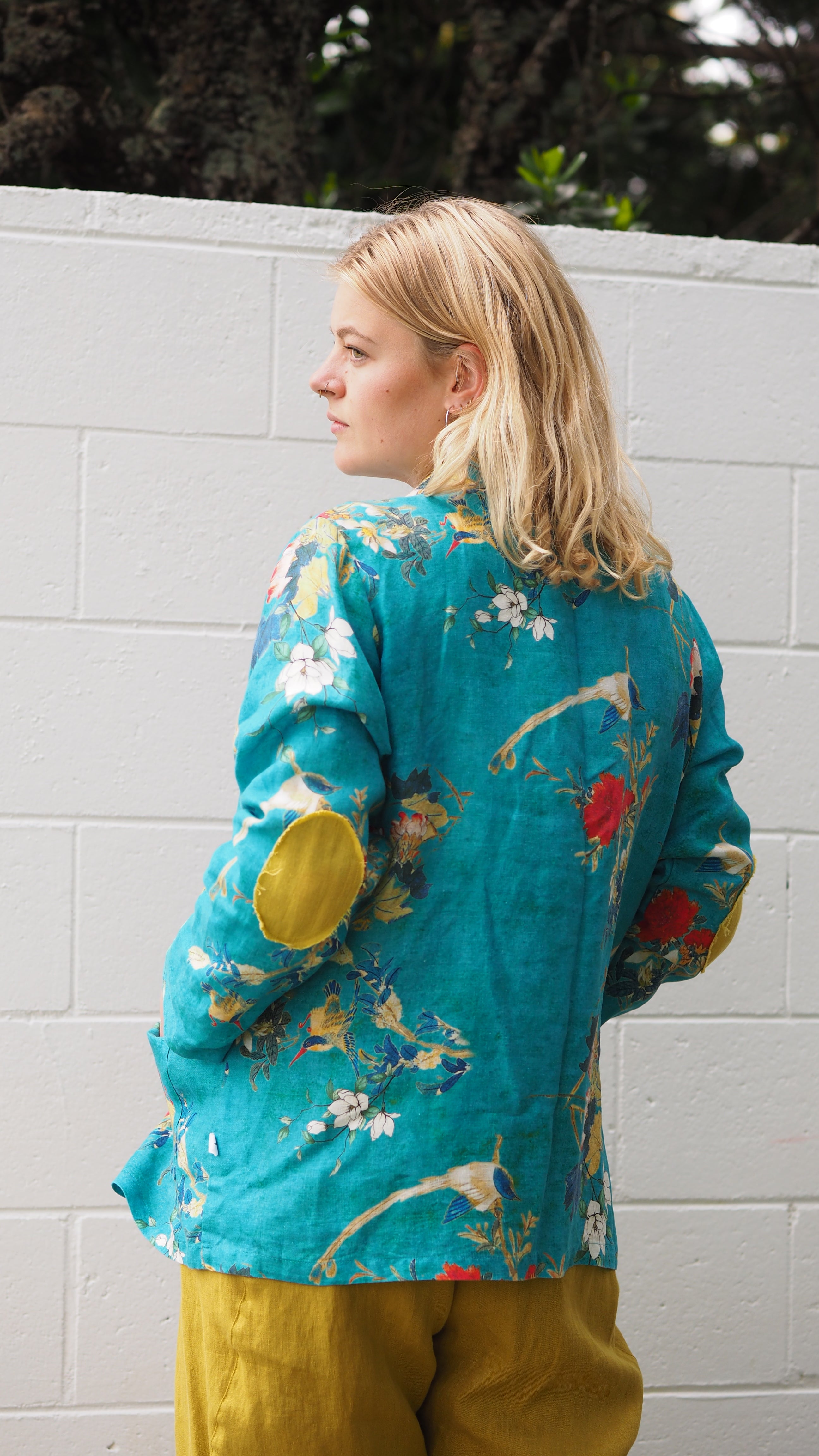 Manakau Blazer Rogue Linen Designer Clothing