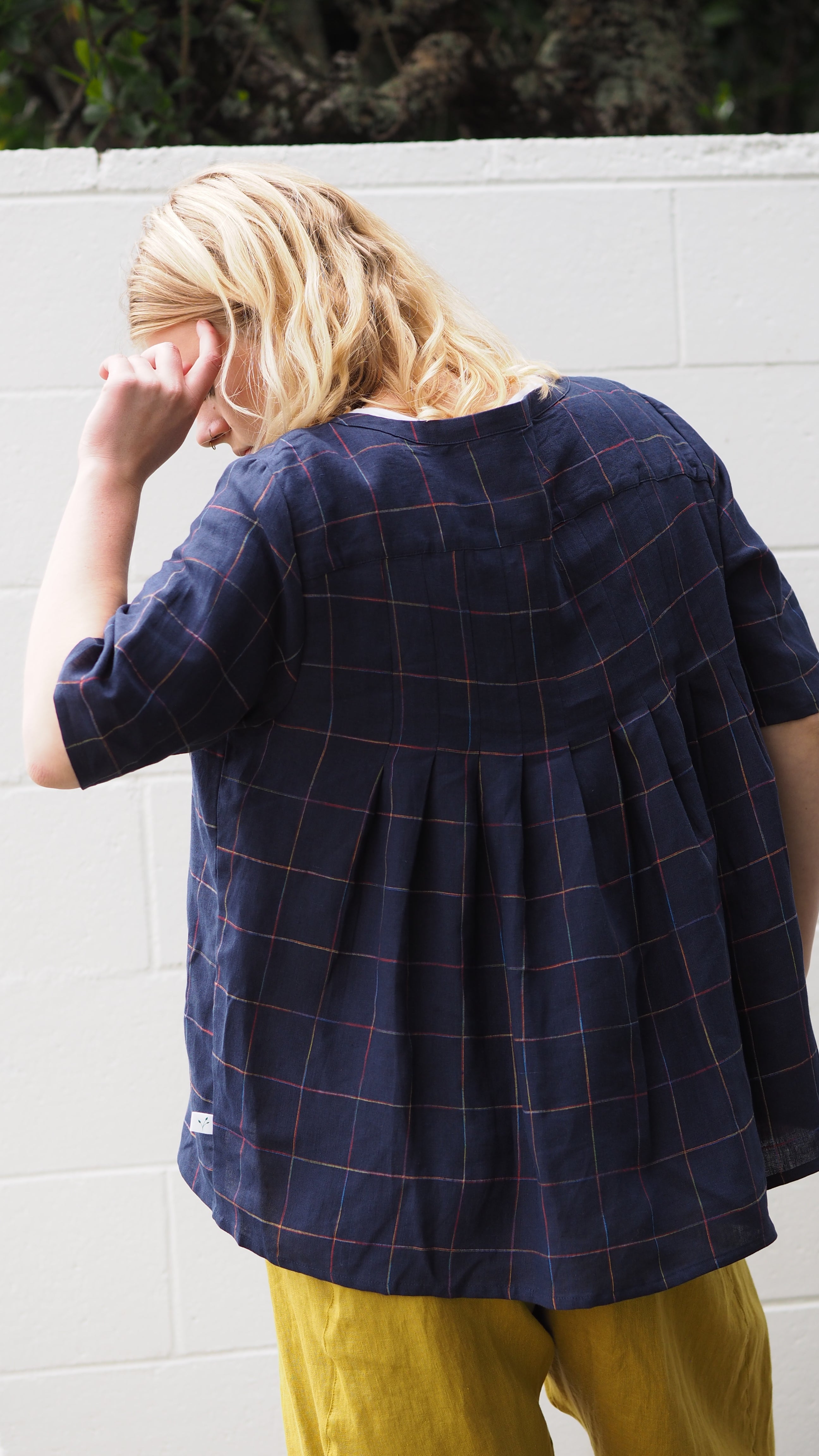 Kakanui Blouse Rogue Linen Designer Clothing