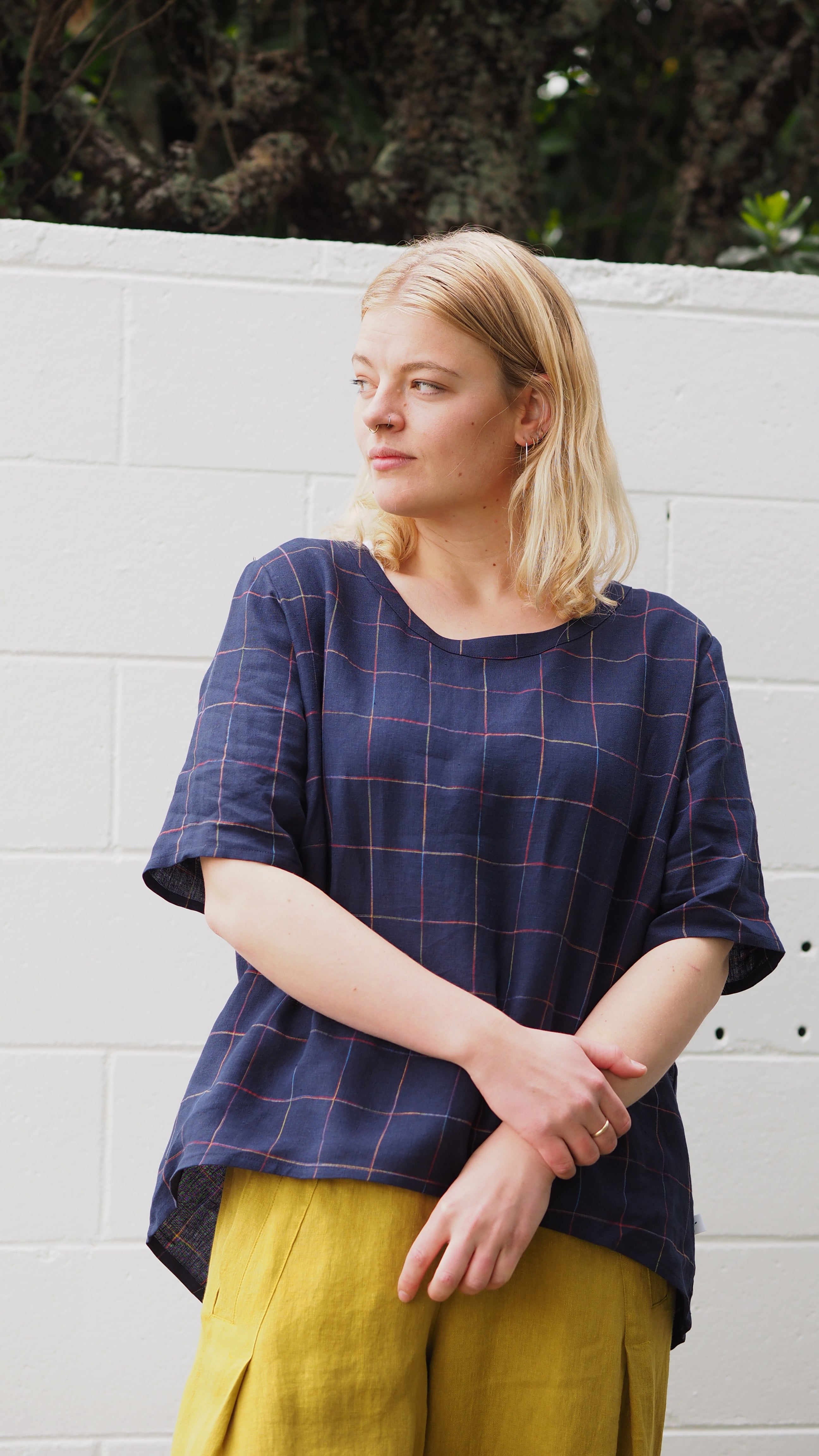 Kakanui Blouse Rogue Linen Designer Clothing