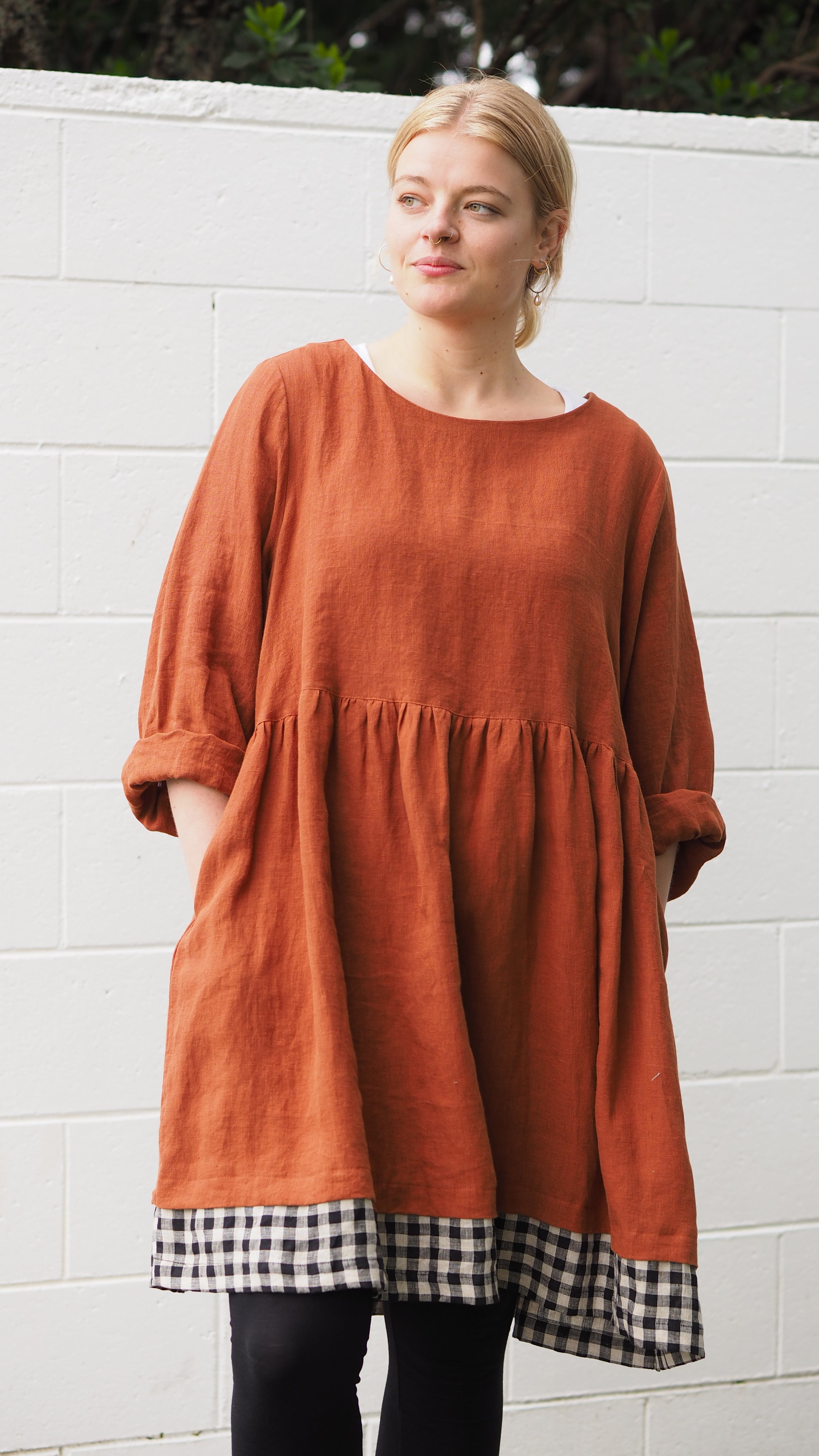 Mayfield Smock Rogue Linen Designer Clothing