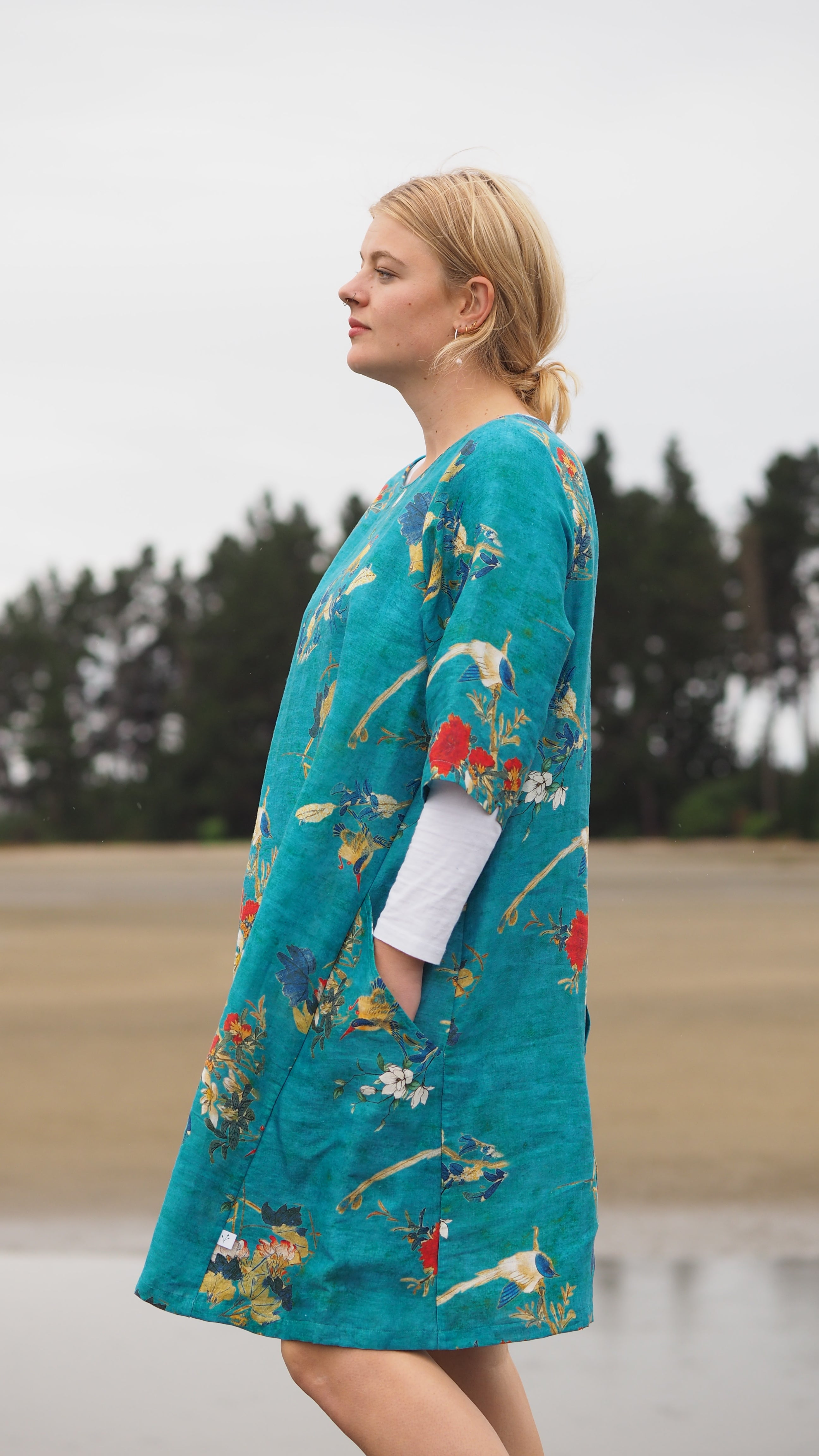 Brooklyn Dress Rogue Linen Designer Clothing