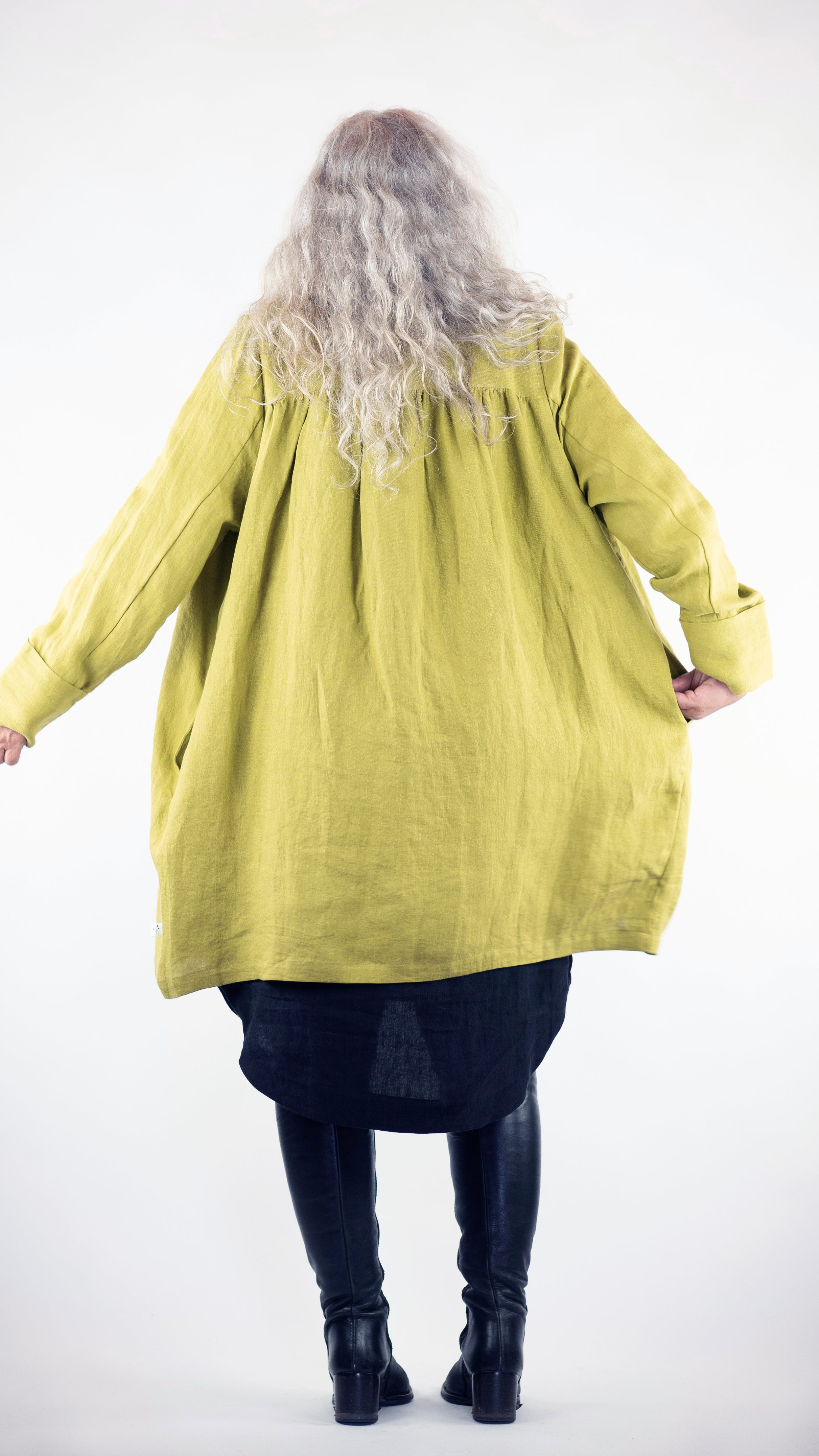 Chaves Coat Rogue Linen Designer Clothing