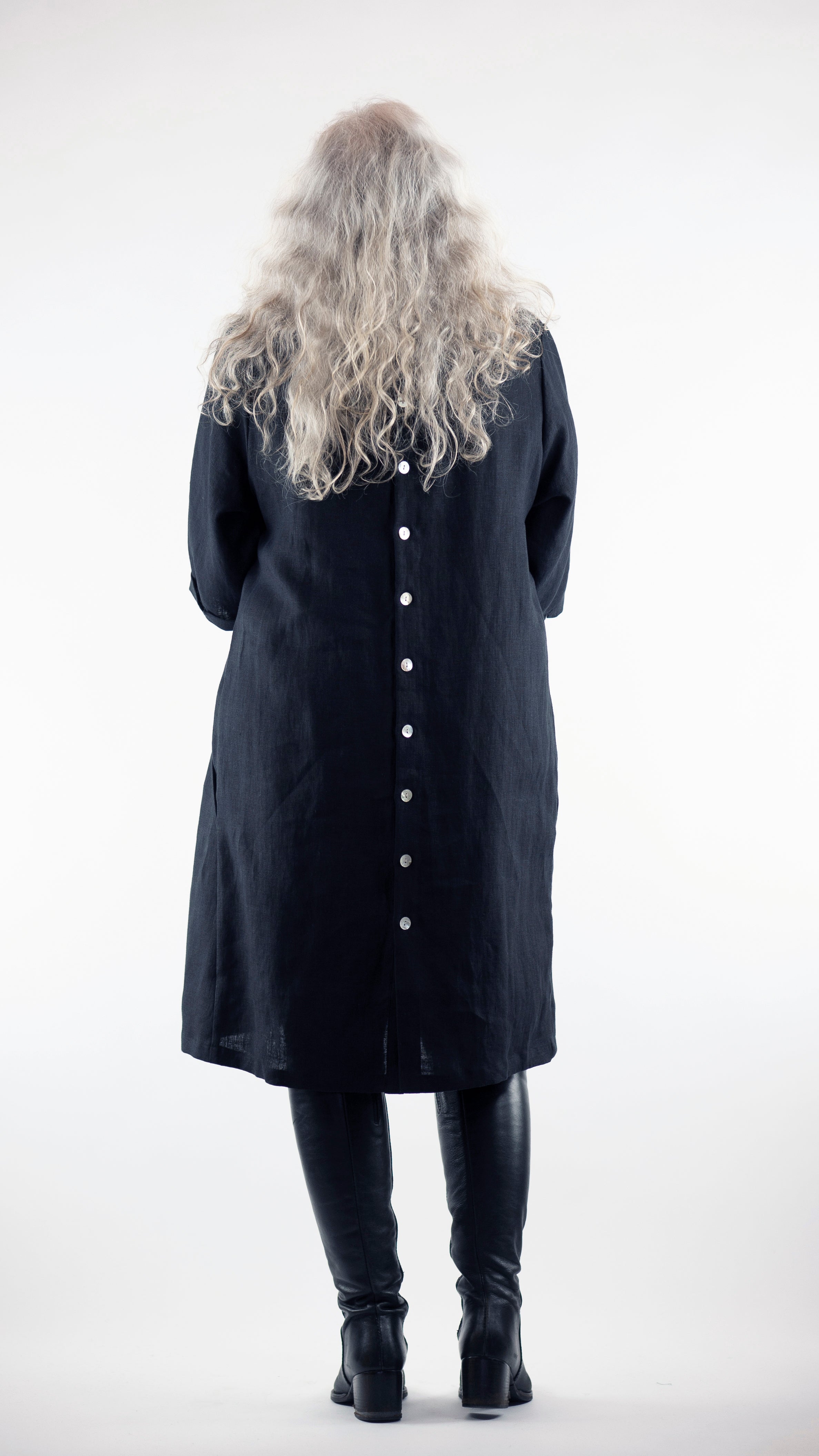 Brooklyn Dress Rogue Linen Designer Clothing