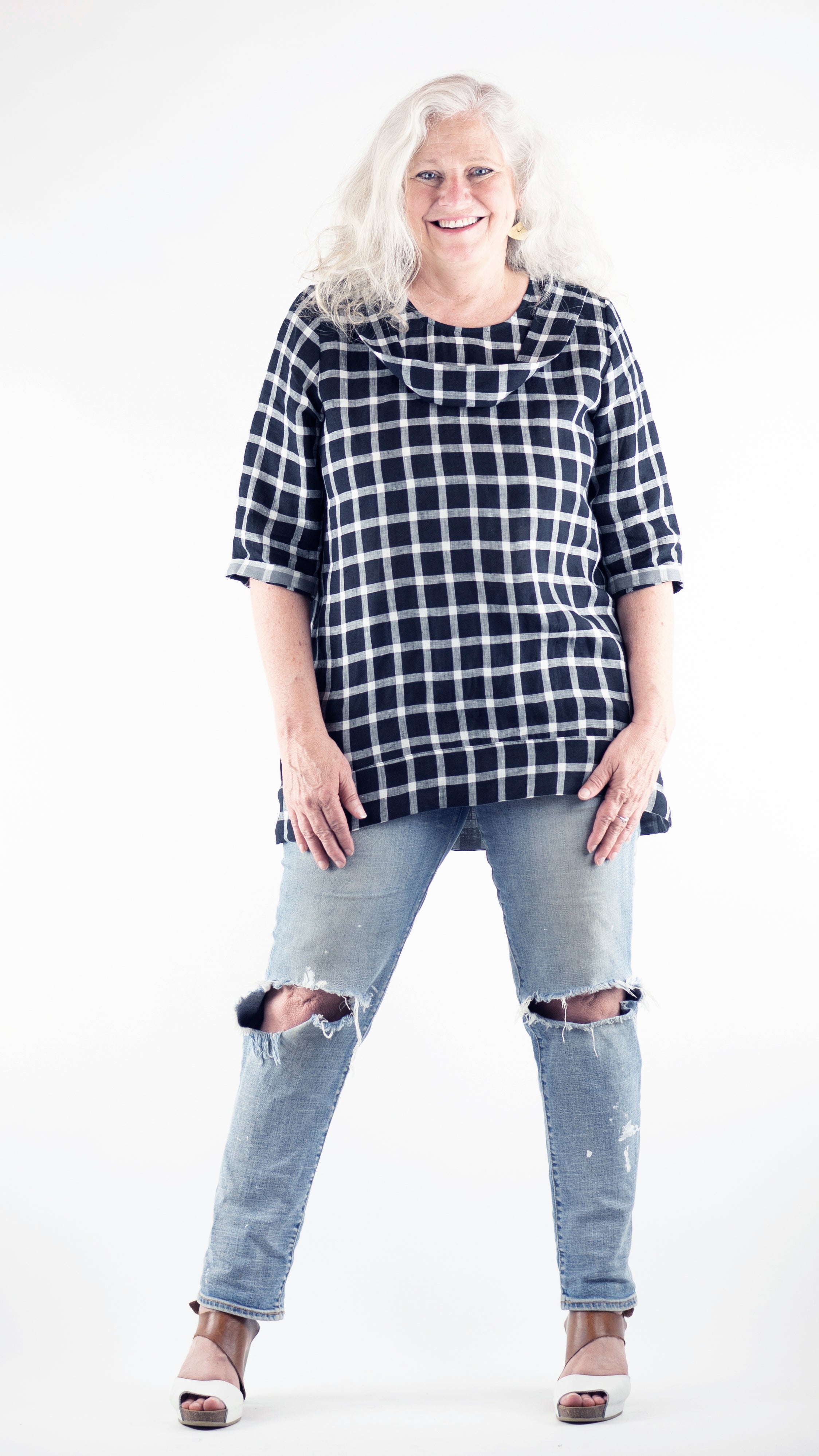 Valentia Blouse Rogue Linen Designer Clothing