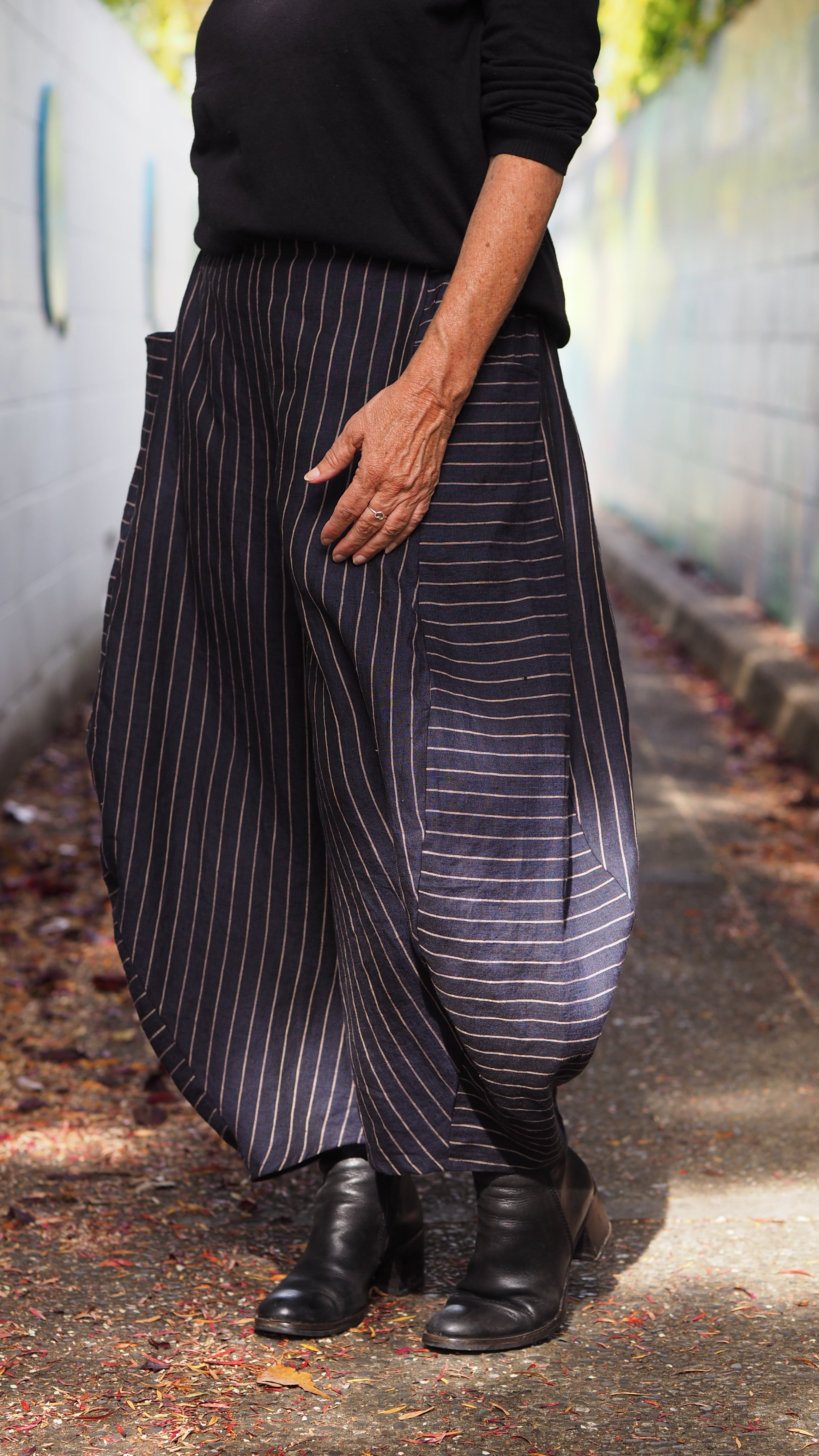 Otaki Pants Rogue Linen Designer Clothing