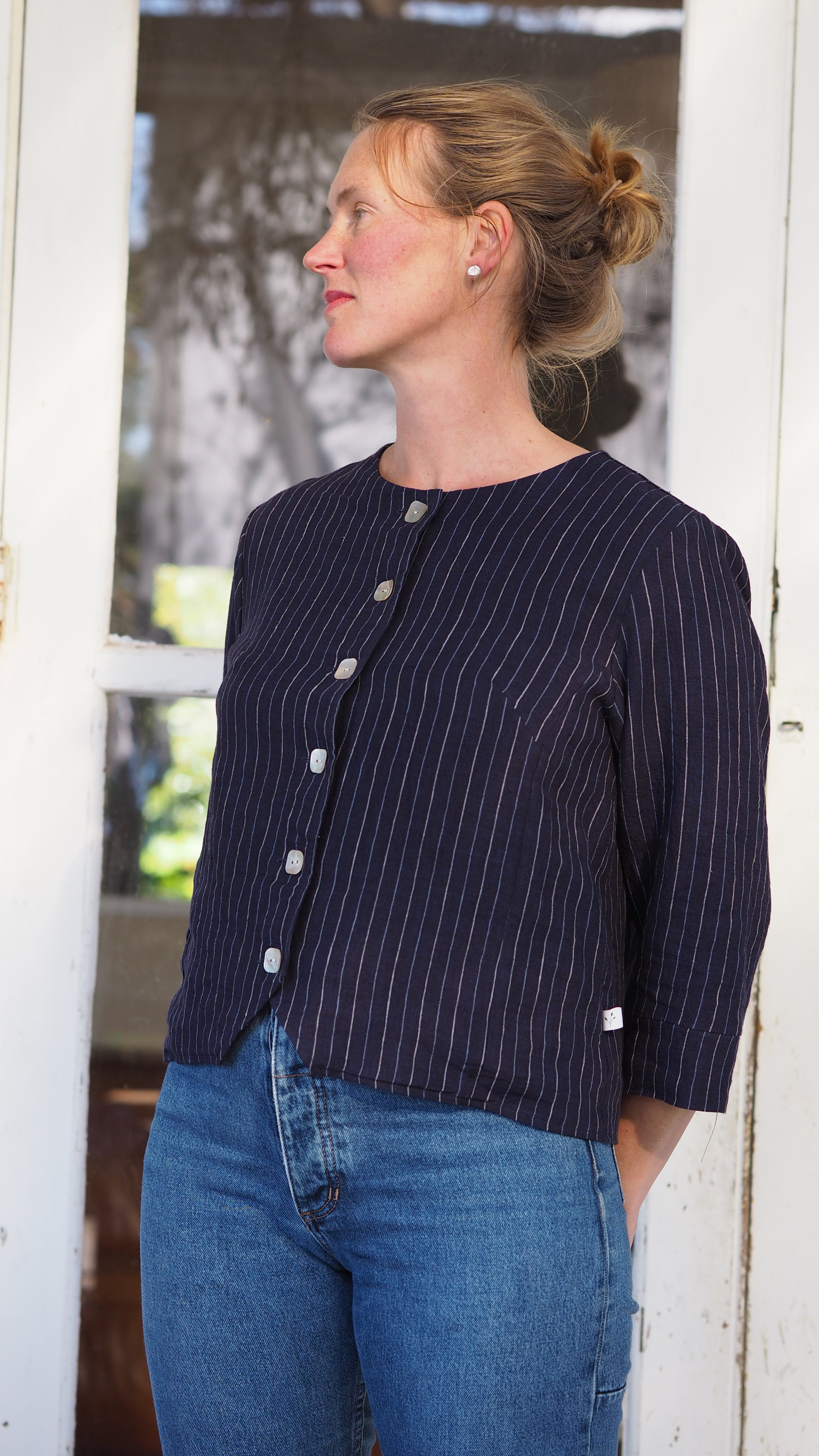 Riverton Jacket Rogue Linen New Zealand Design Women's Clothing