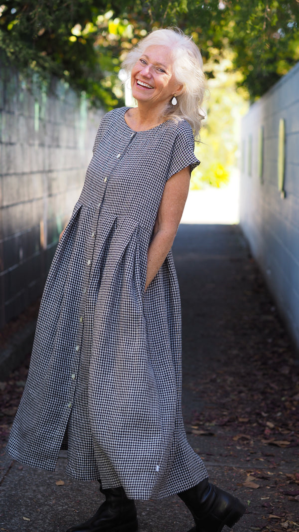 Moana Dress Rogue Linen Designer Clothing