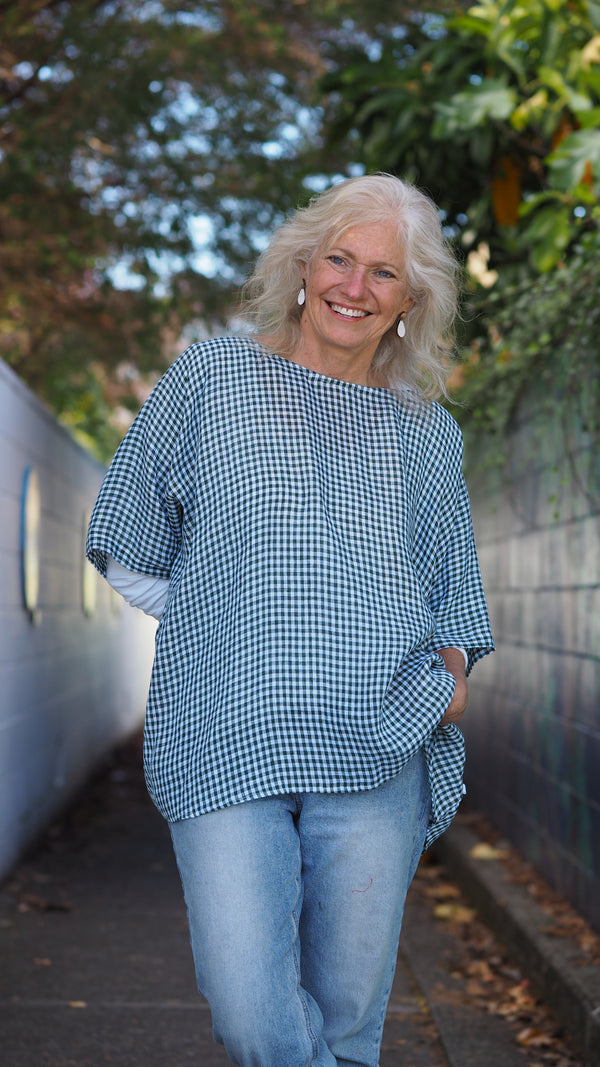 Opua Top Rogue Linen Designer Clothing