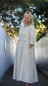 Thorndon Dress Rogue Linen Designer Clothing