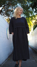 Thorndon Dress Rogue Linen Designer Clothing