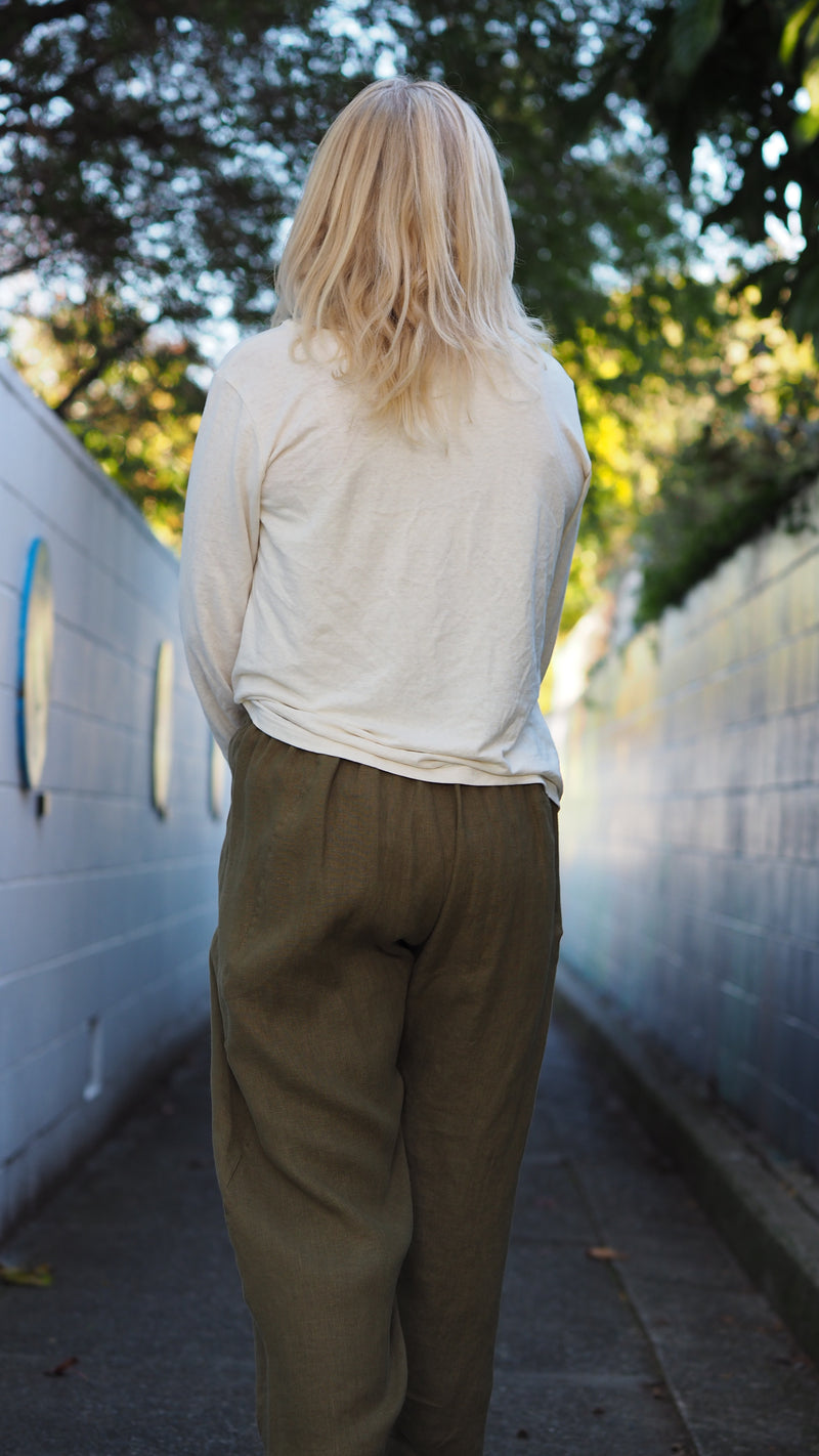 Maple Pants Rogue Linen Designer Clothing