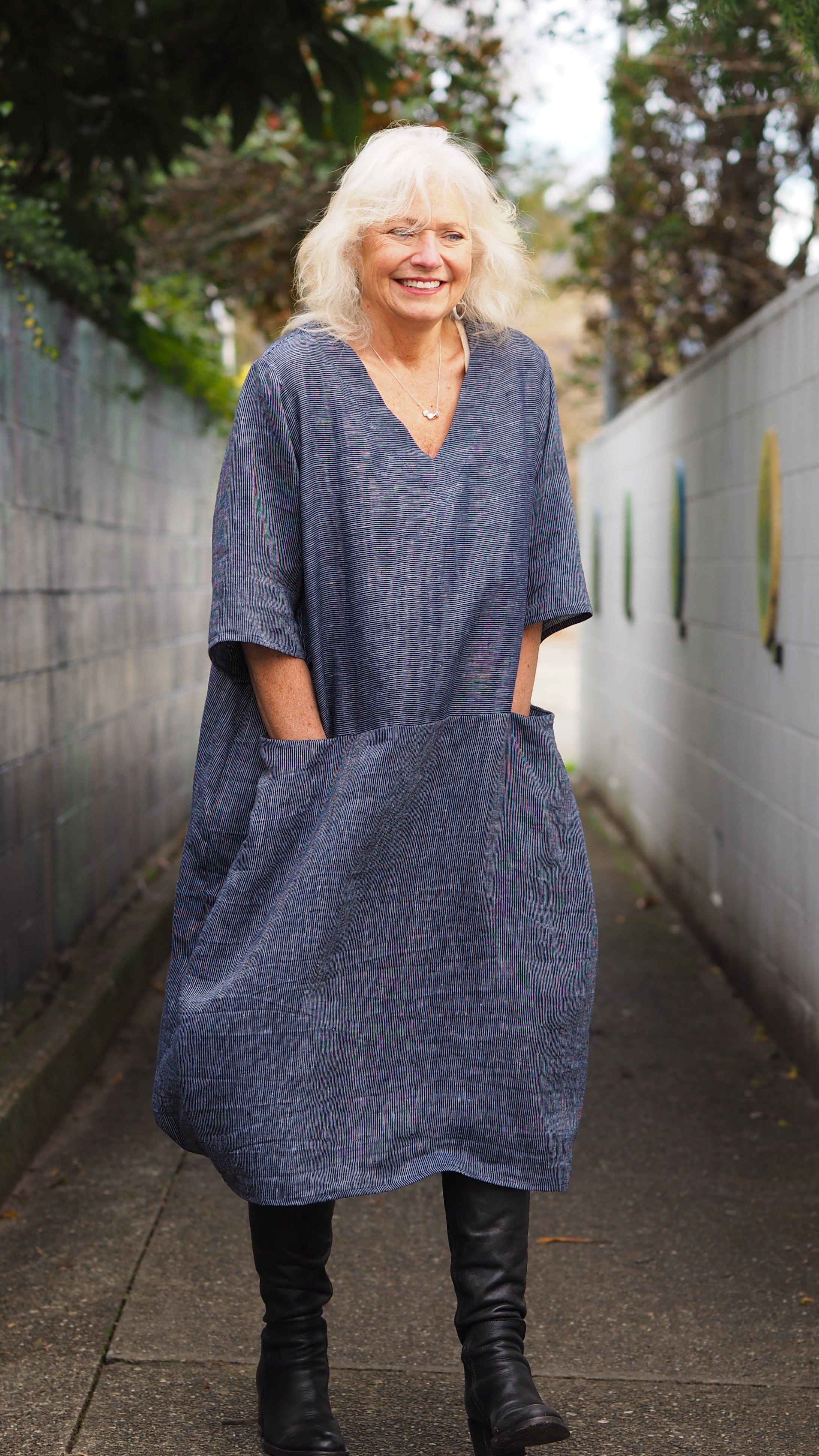 Fairfax Dress Rogue Linen Ladies NZ Designer Clothing
