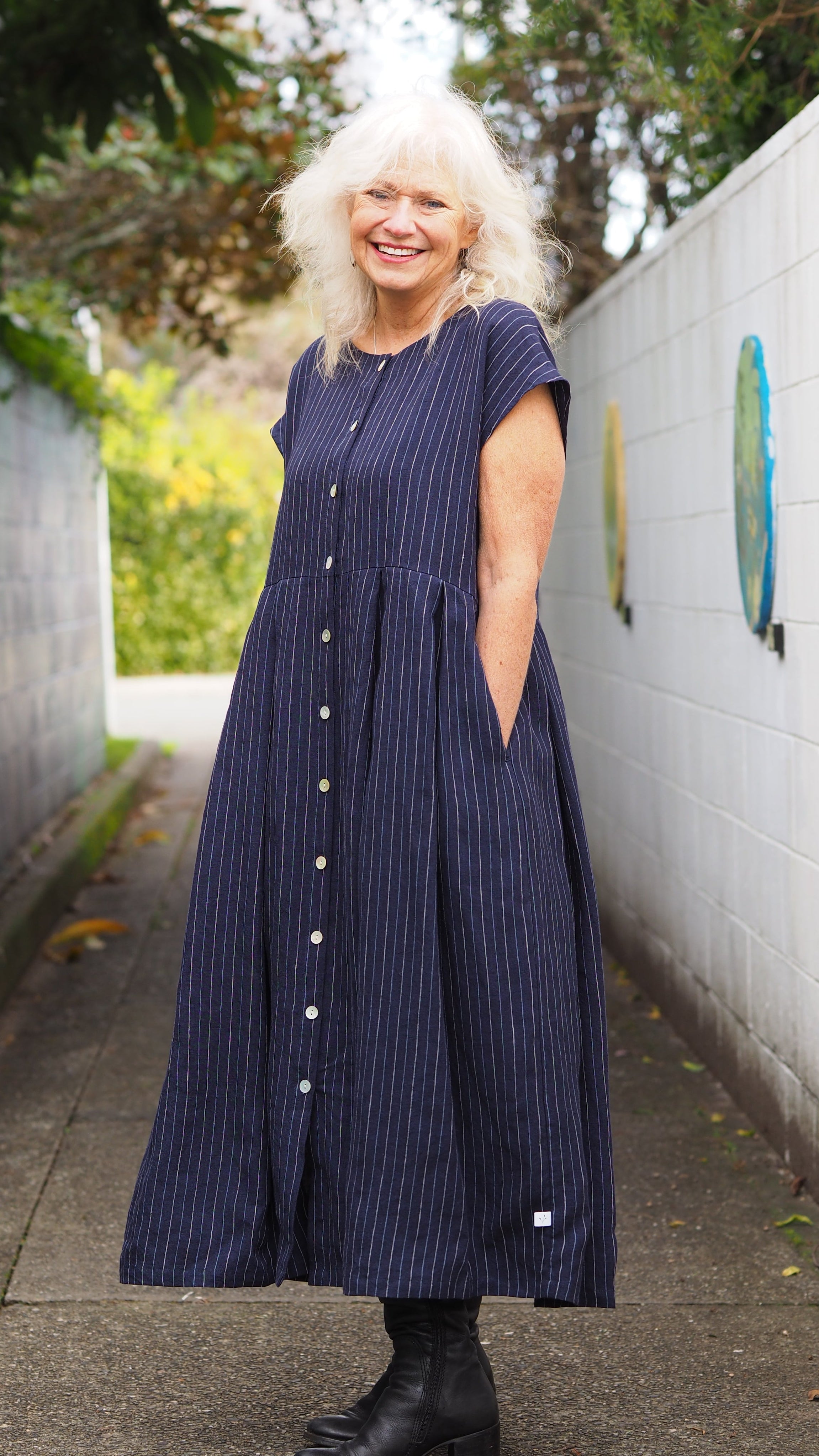 Moana Dress Rogue Linen Designer Clothing