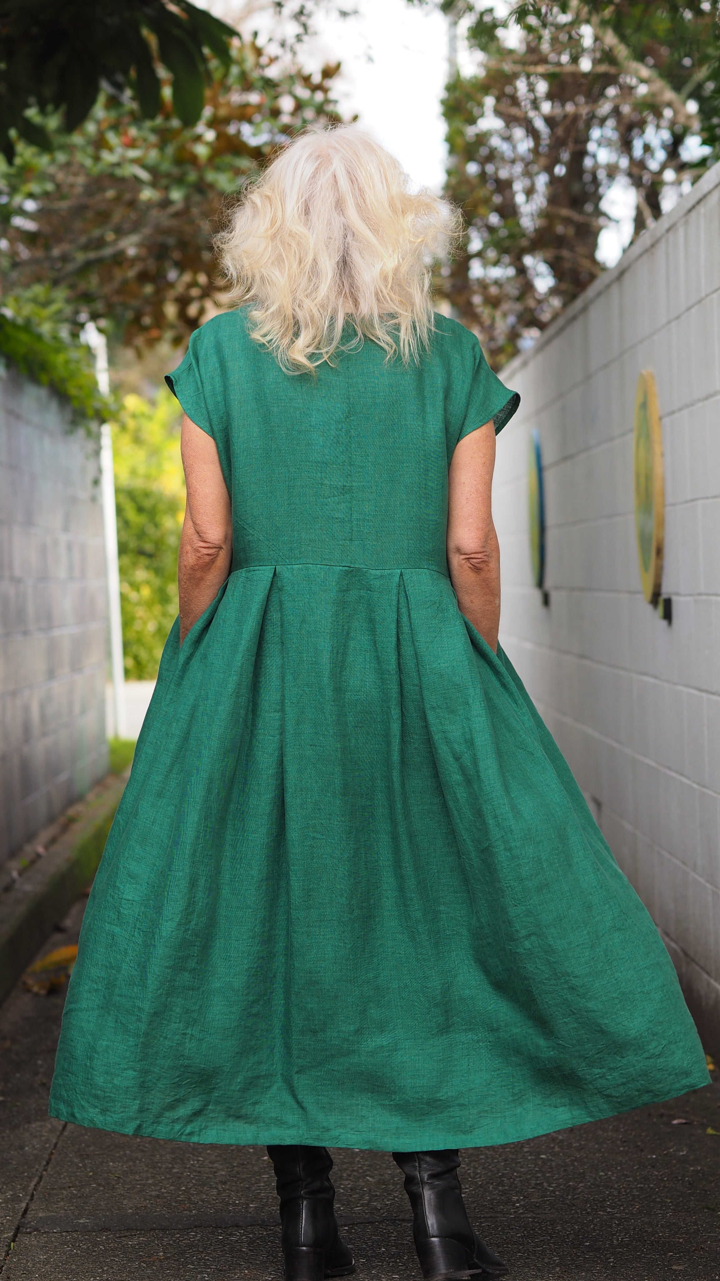 Moana Dress Rogue Linen Designer Clothing