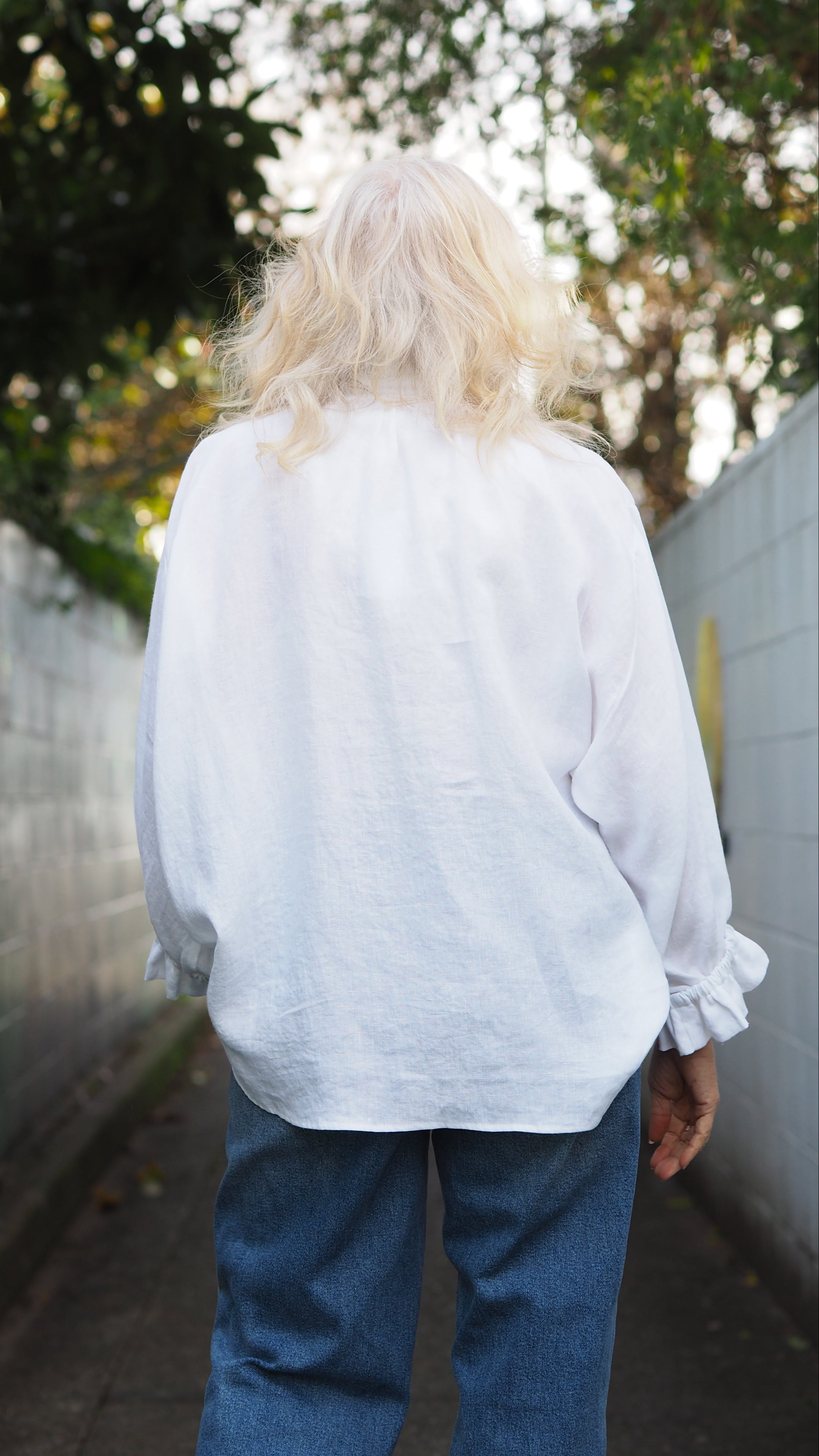 Akitio Blouse Rogue Linen Ladies NZ Designer Clothing