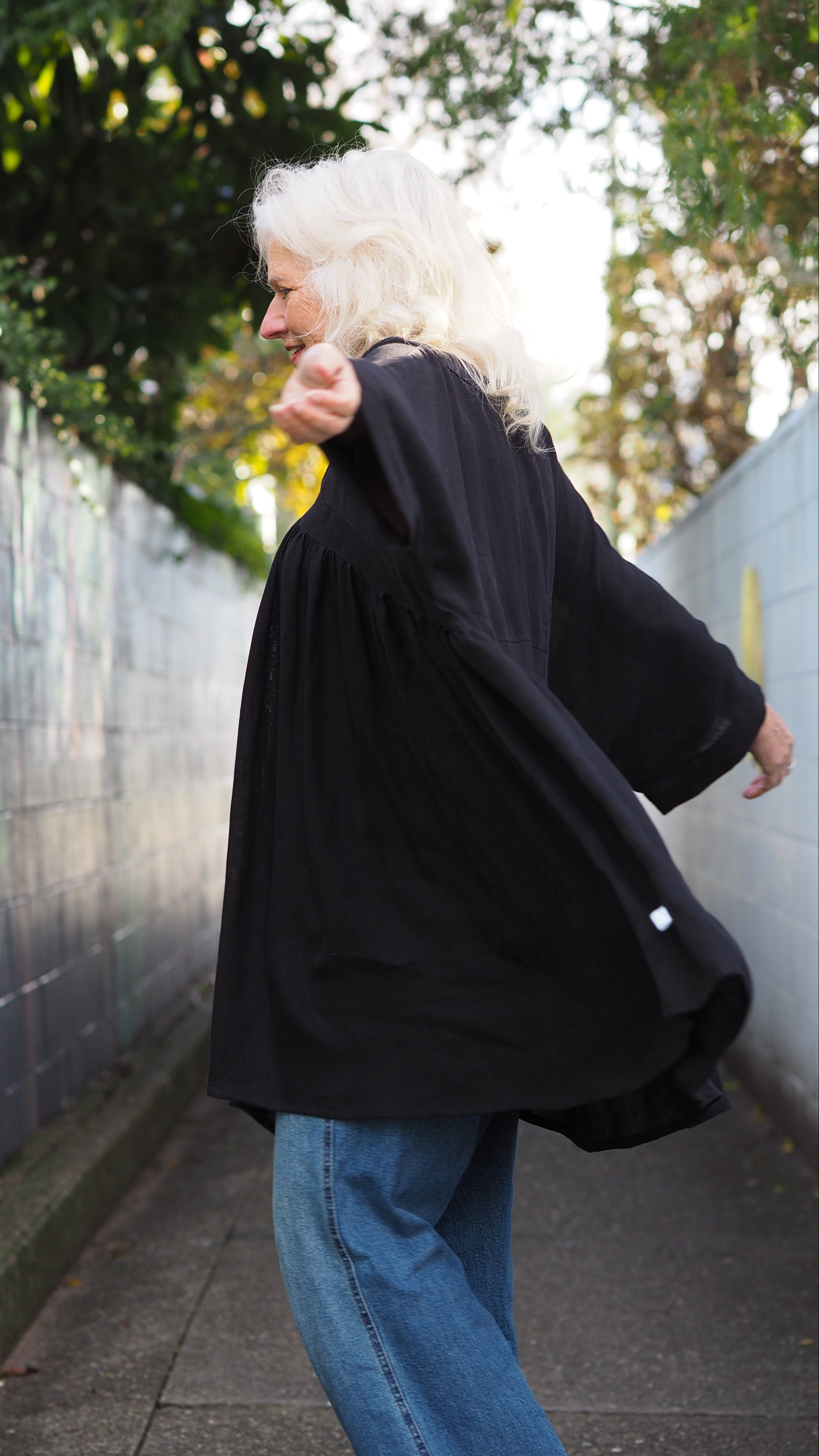 Harakeke Tunic New Zealand Designer Women's Linen Clothing