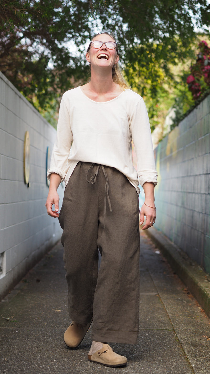 Waitomo Designer Linen Pants - Rogue Linen