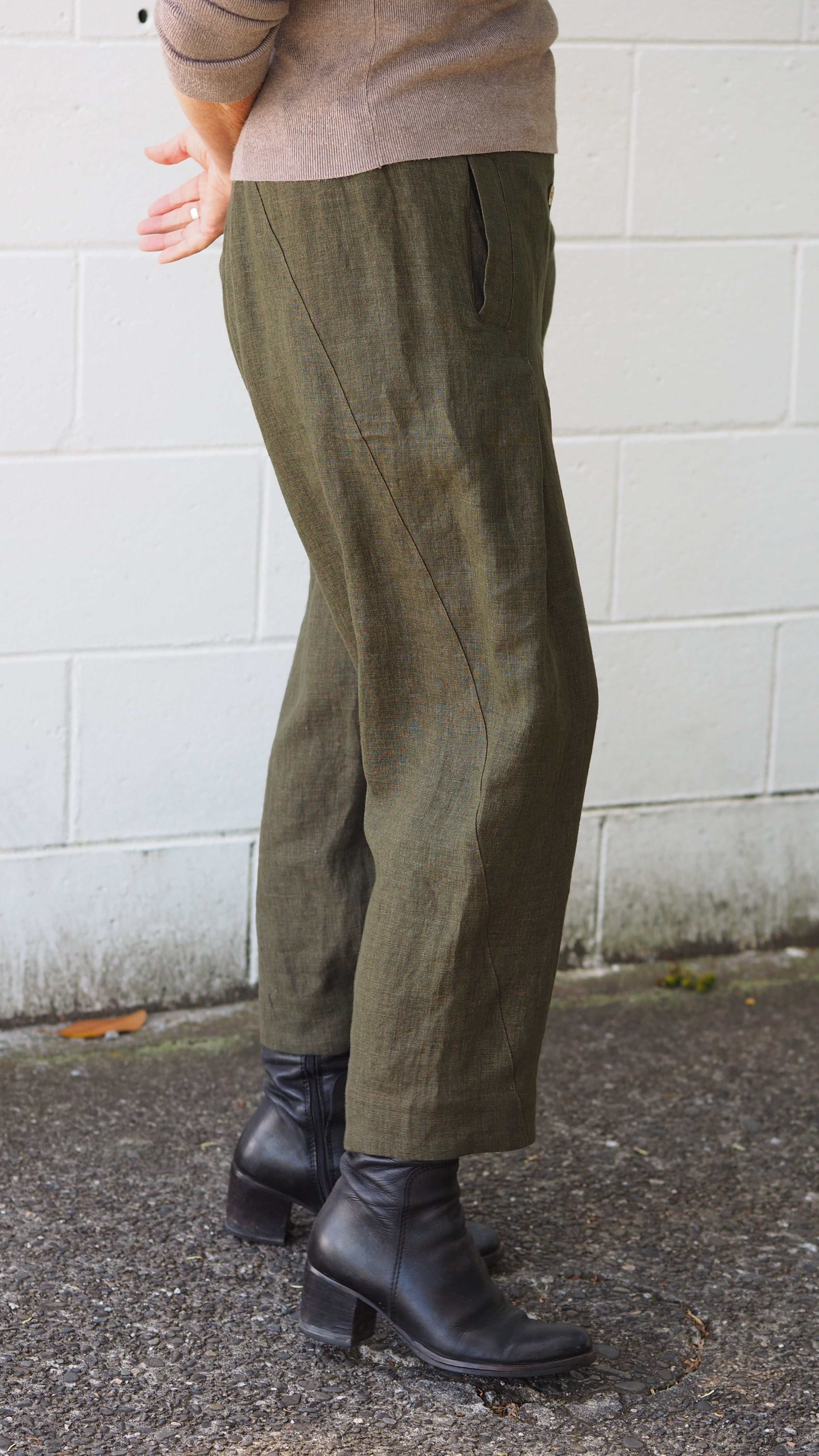 Maple Pants Rogue Linen Designer Women's Clothing New Zealand